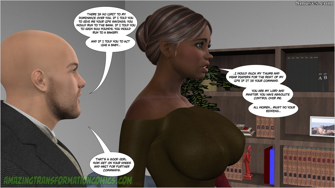 Amazing Transformation Comics - Shadows of the Fempire - Page 68