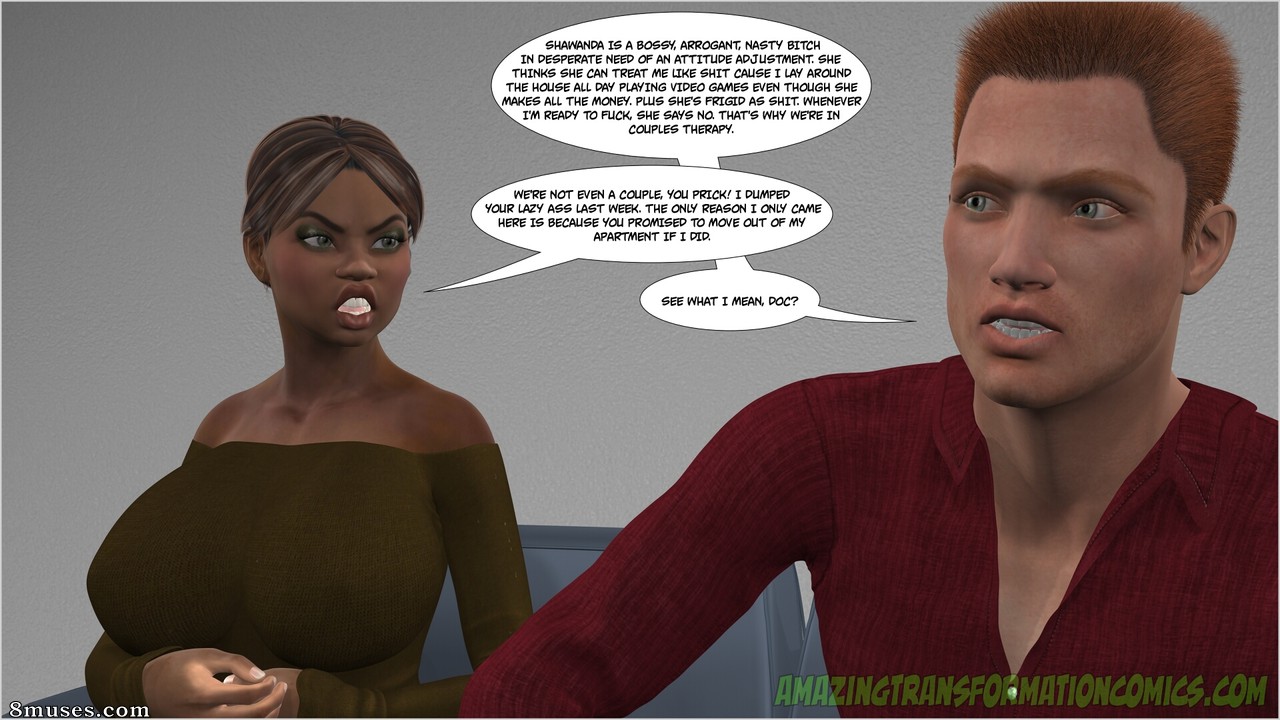 Amazing Transformation Comics - Shadows of the Fempire - Page 63