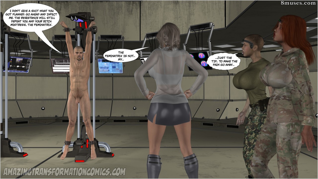 Amazing Transformation Comics - Shadows of the Fempire - Page 34