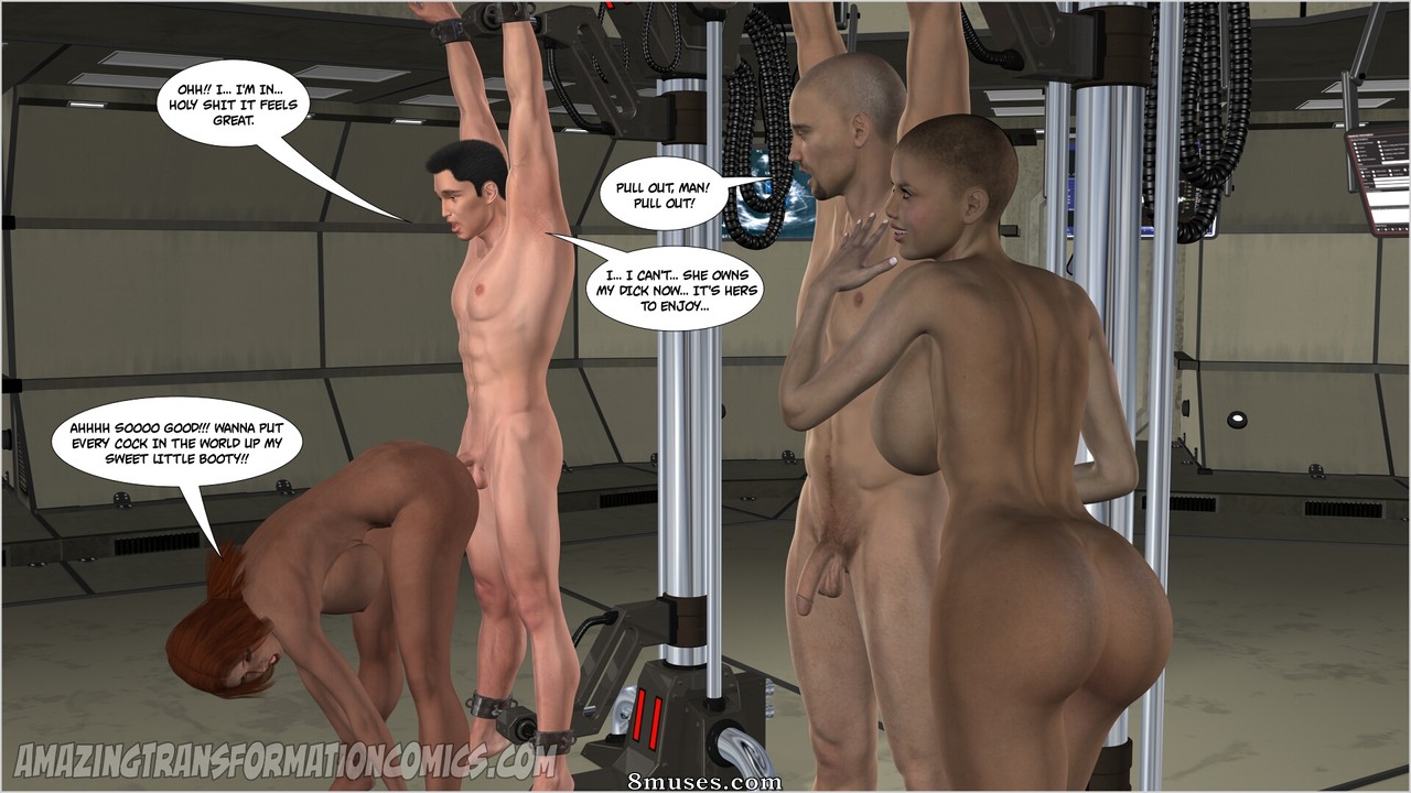 Amazing Transformation Comics - Shadows of the Fempire - Page 42