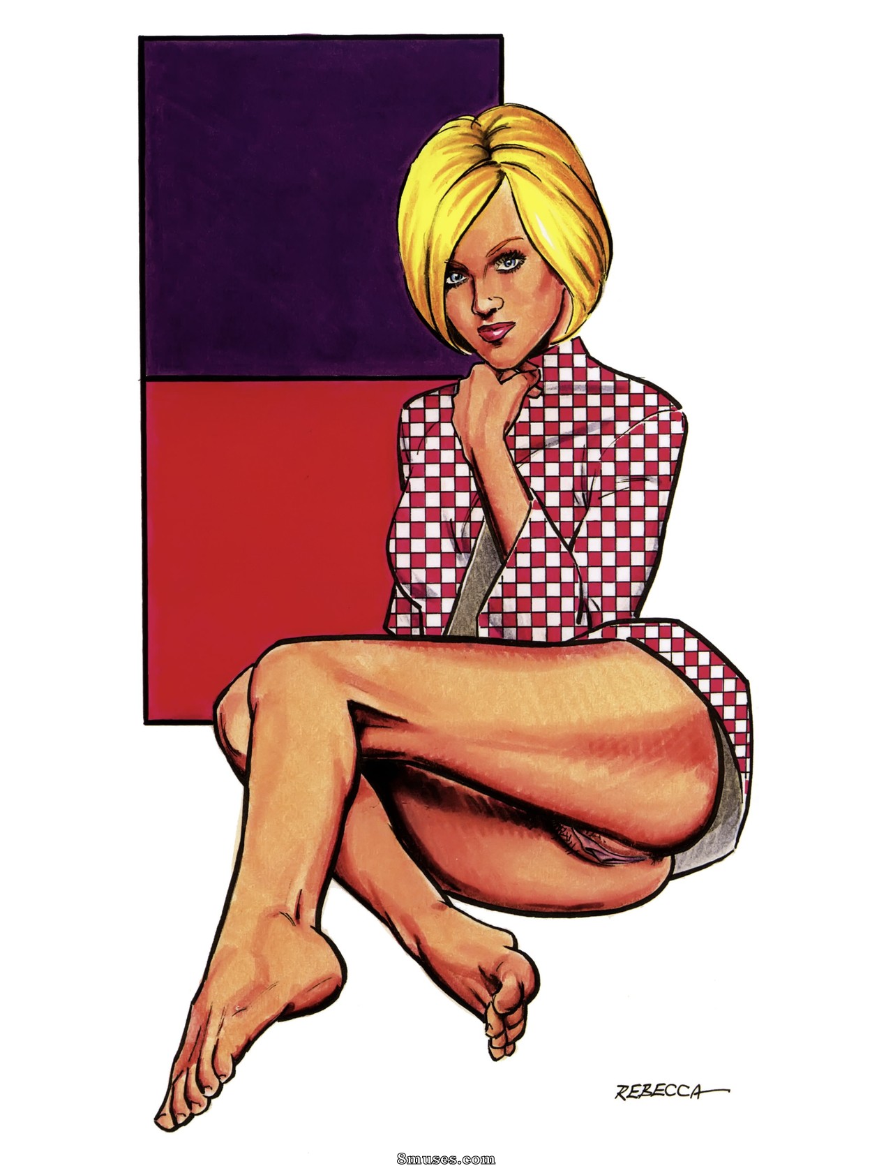Livros de arte de Rebeccas - Garotas hippies - Página 8