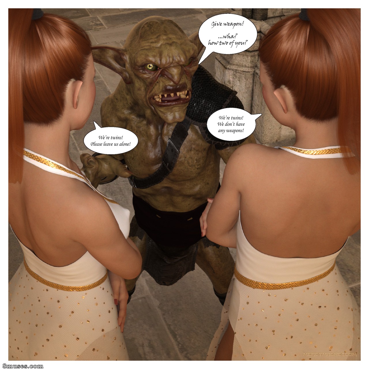 Royal Slaves to the Orc Kingdom - Issue 1 - Page 15