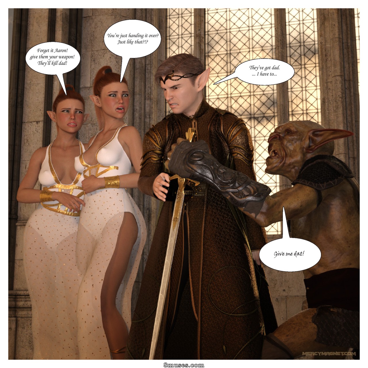 Royal Slaves to the Orc Kingdom - Issue 1 - Page 14