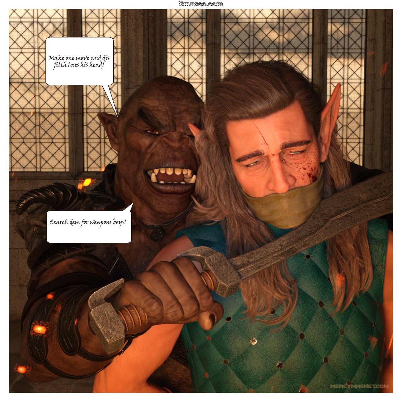 Royal Slaves to the Orc Kingdom - Issue 1 - Page 13