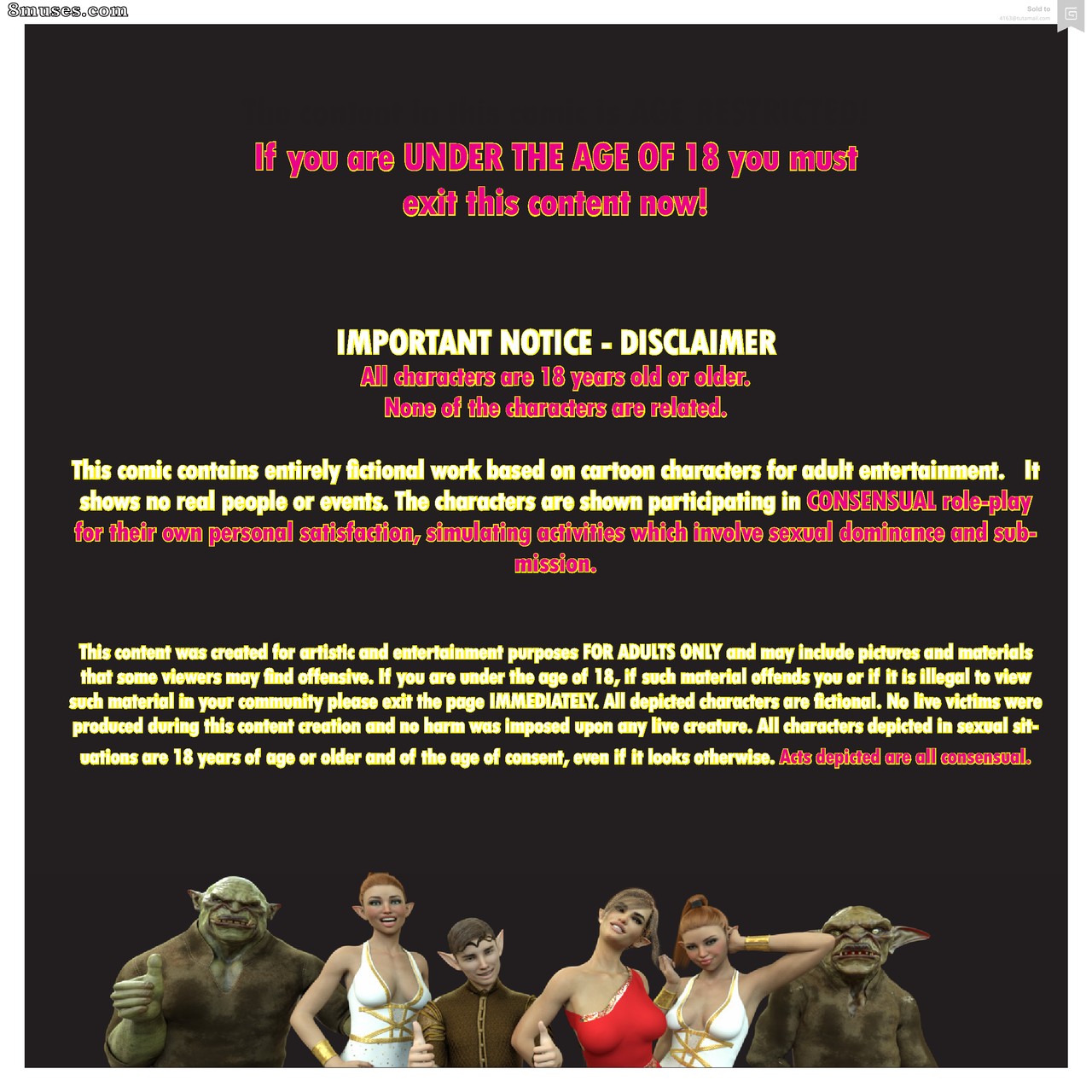 Royal Slaves to the Orc Kingdom - Issue 1 - Page 1