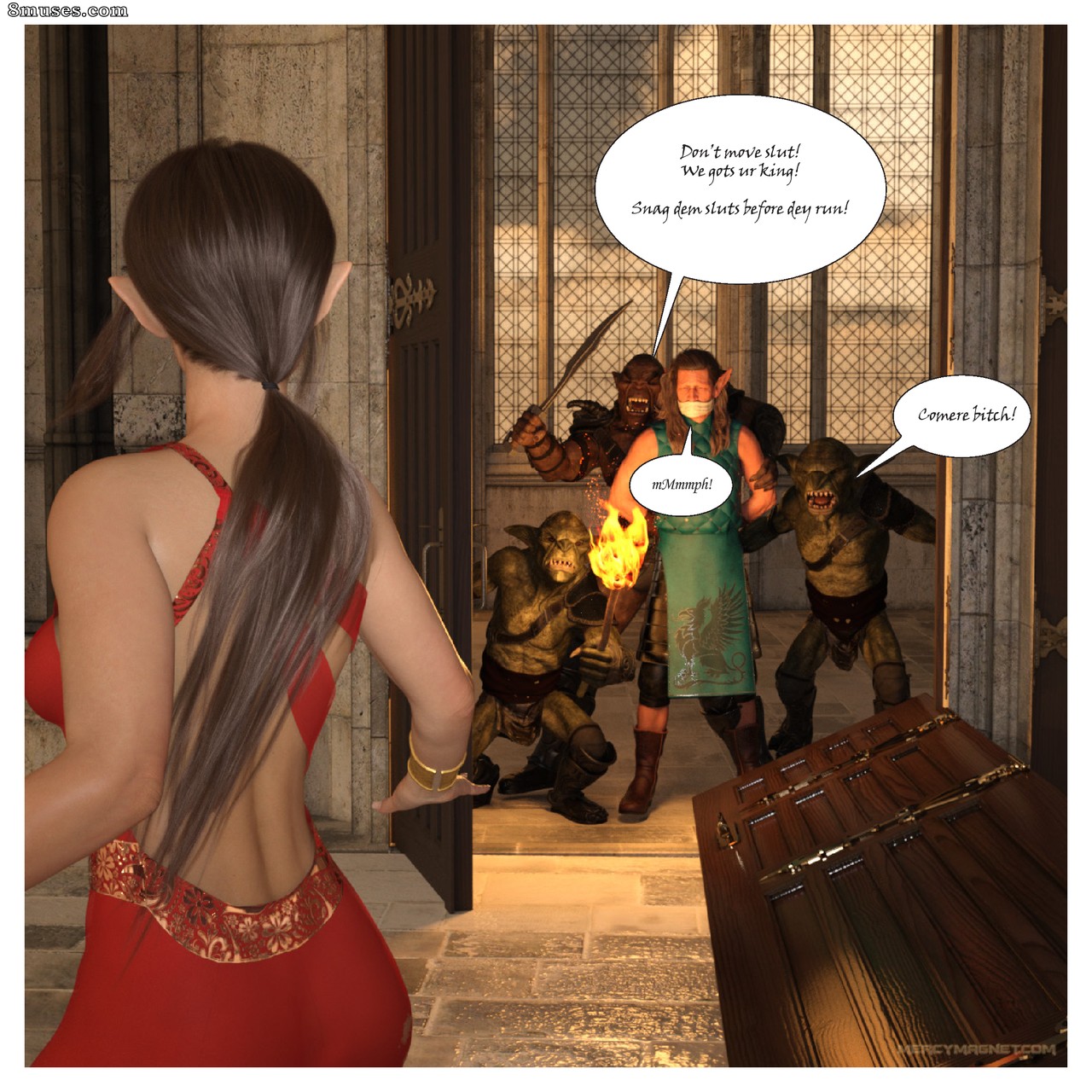 Royal Slaves to the Orc Kingdom - Issue 1 - Page 11