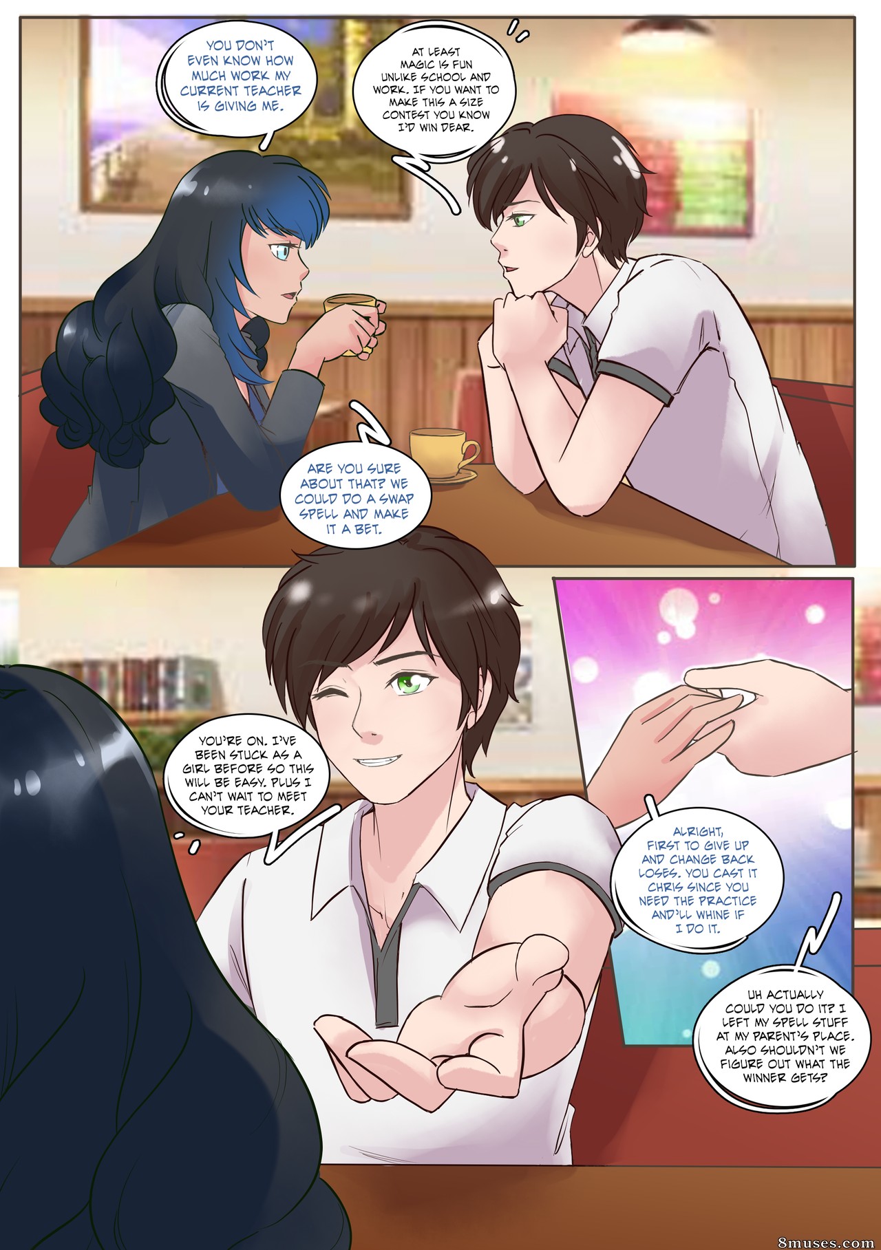 MeowWithMe Comics - Isabelle - Página 1