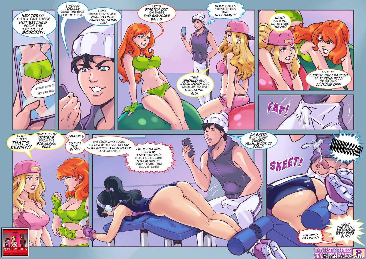 Devin Dickie Comics - University Fitness Cross Training - Page 2