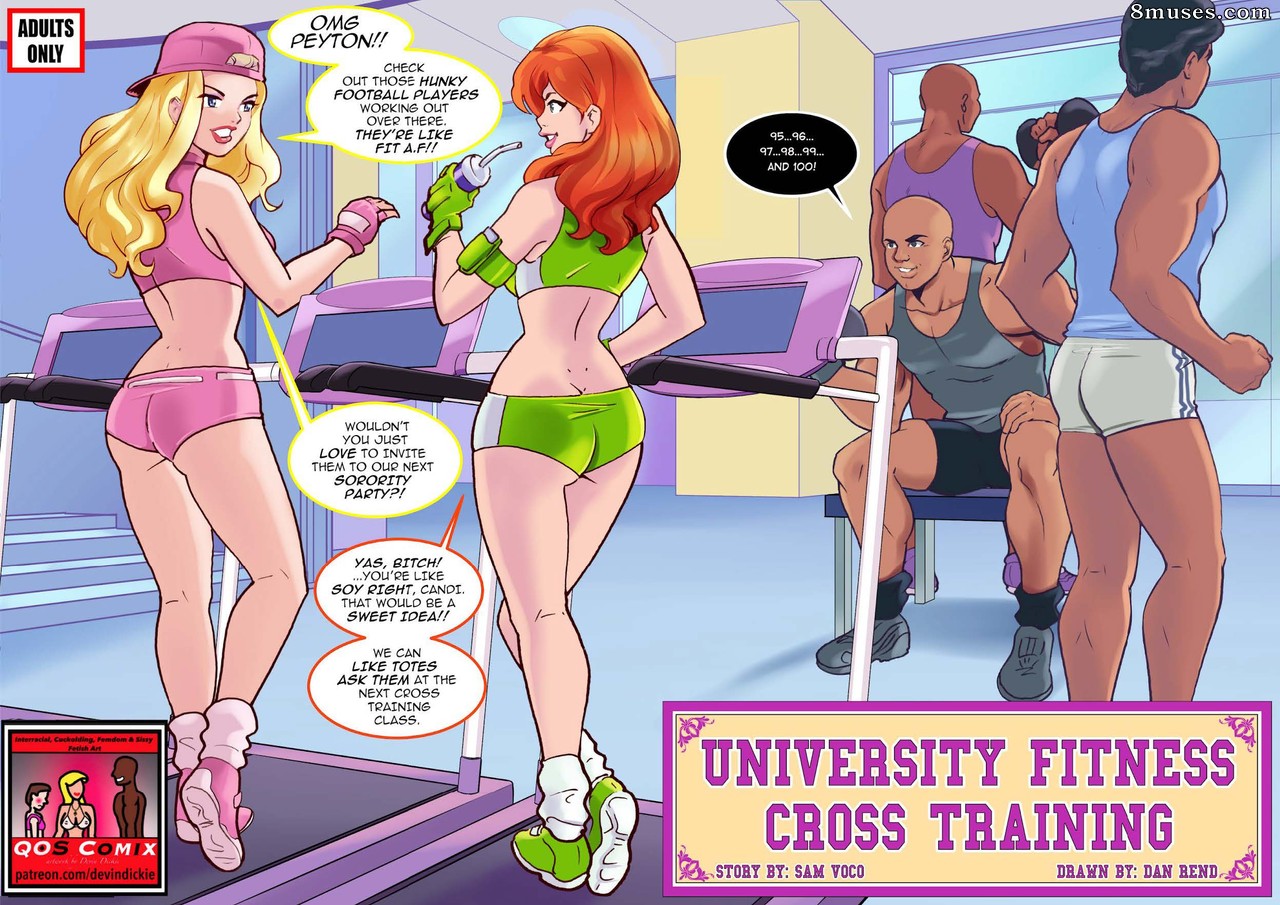 Devin Dickie Comics - University Fitness Cross Training - Page 1