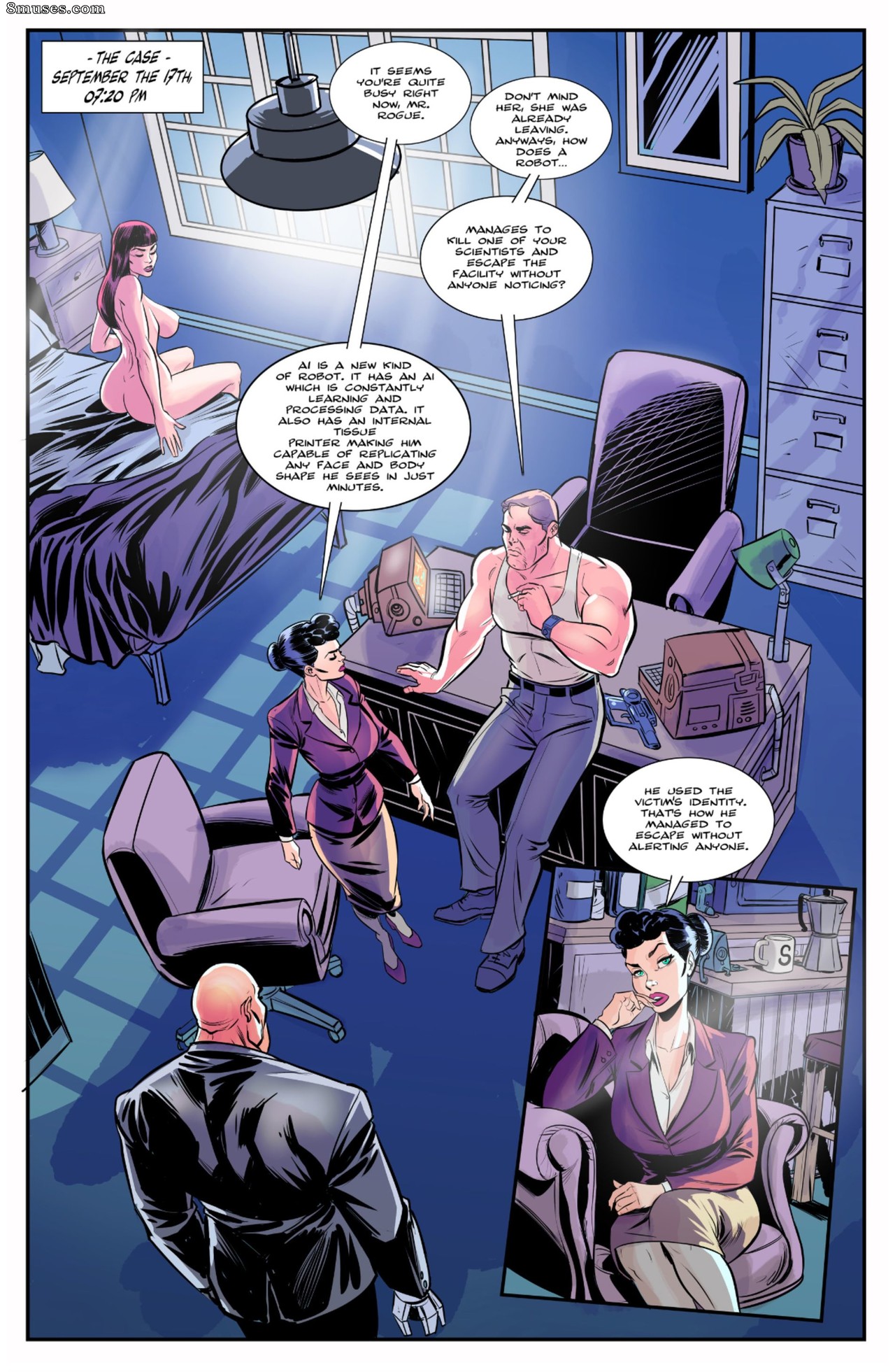 Stanley Rogue - The Skin Thief Case - Issue 1 - Page 5