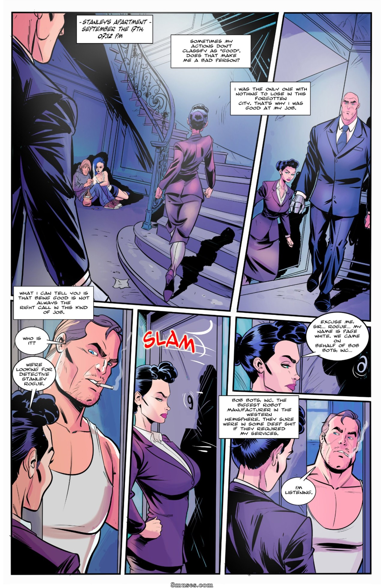 Stanley Rogue - The Skin Thief Case - Issue 1 - Page 4