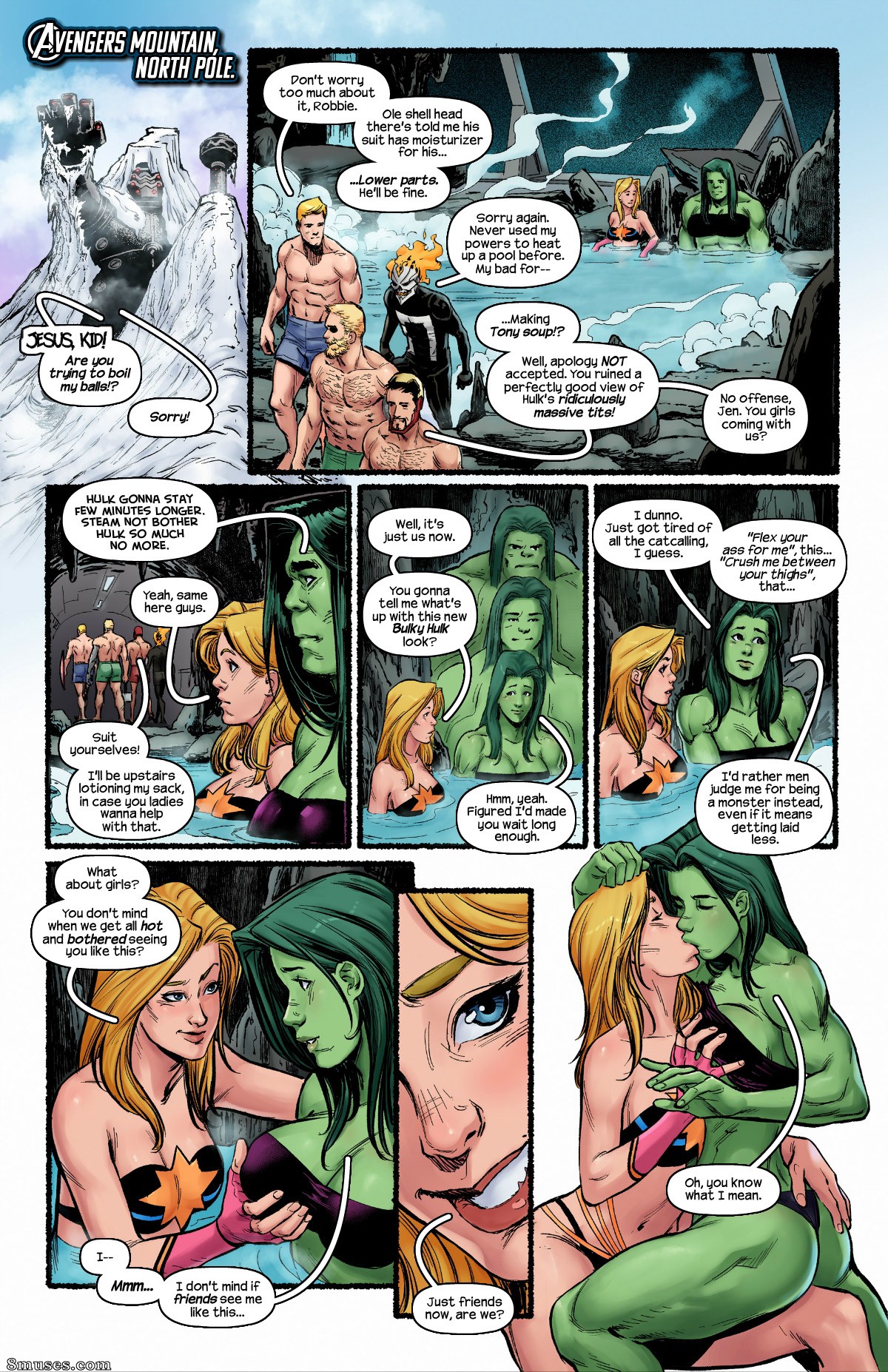 Tracy Scops Comics - The Avengers - Blowing Steam - Page 3