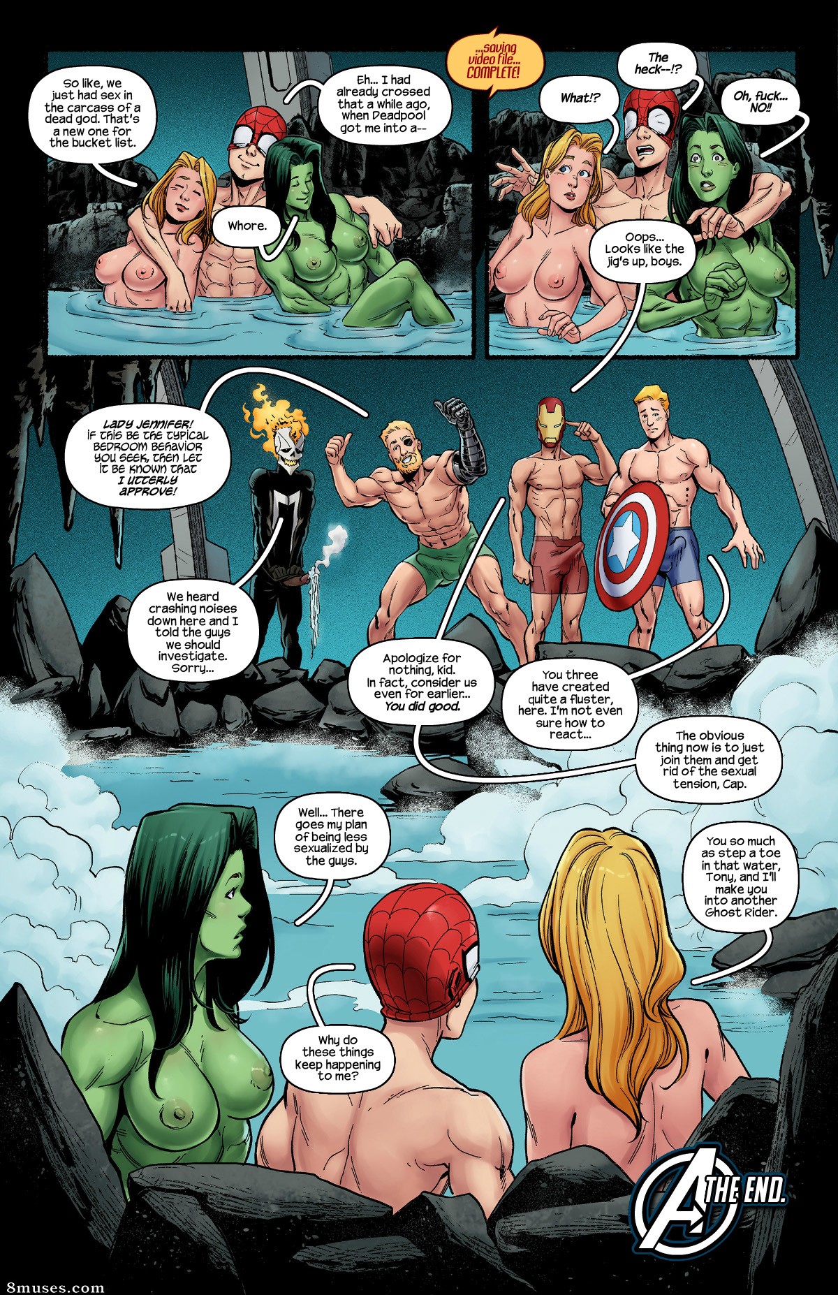 Tracy Scops Comics - The Avengers - Blowing Steam - Page 11