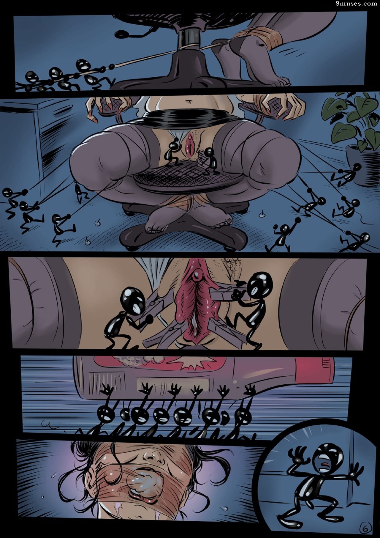Coax Comics - Escritório bizarro - Página 21