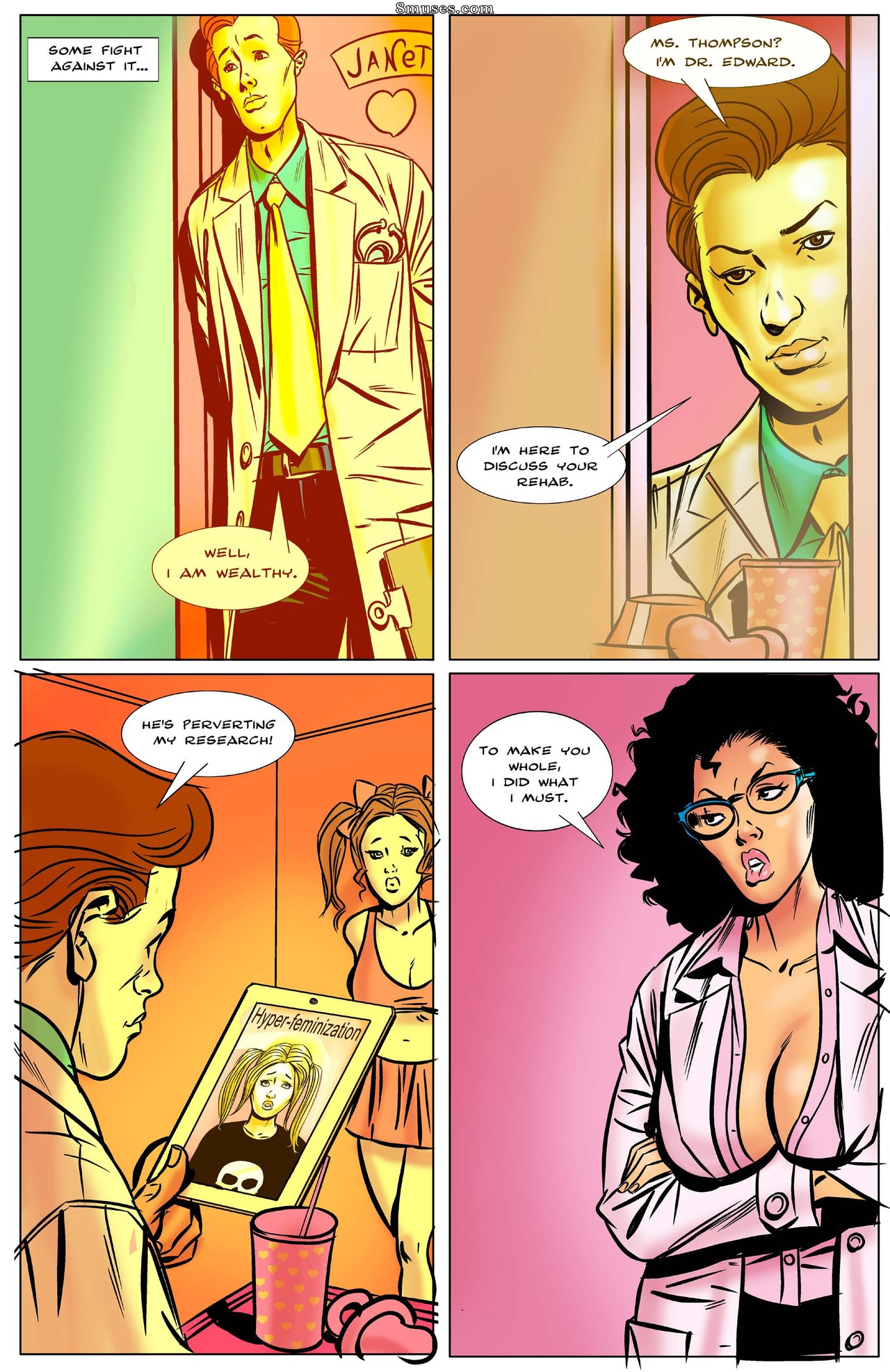 Bimbo Story Club Comics - Doc Edwards Miracle Cure - Page 25