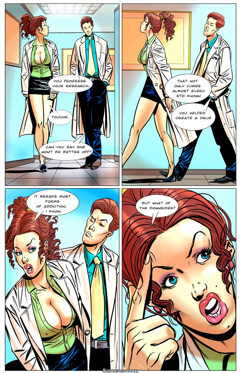 Bimbo Story Club Comics - Doc Edwards Miracle Cure - Page 9