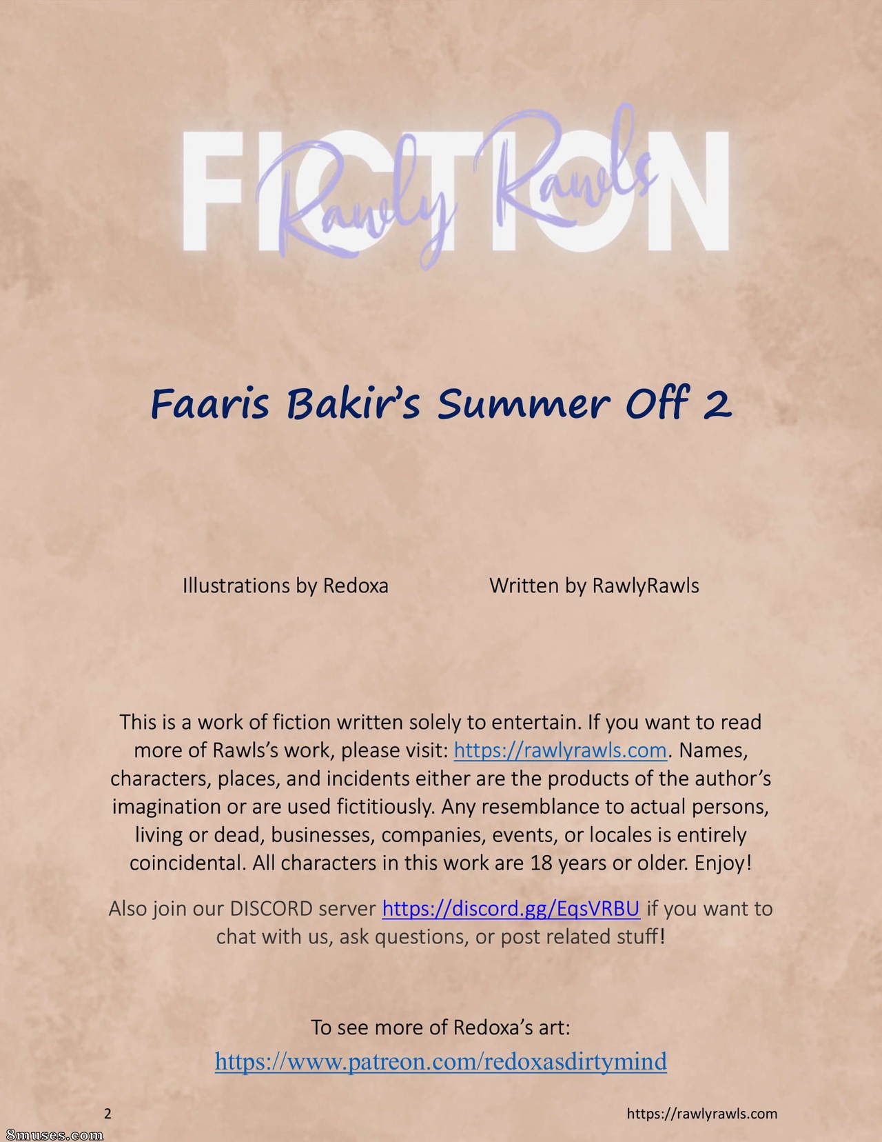 Faaris Bakir's Summer Off - Issue 2 - Page 2