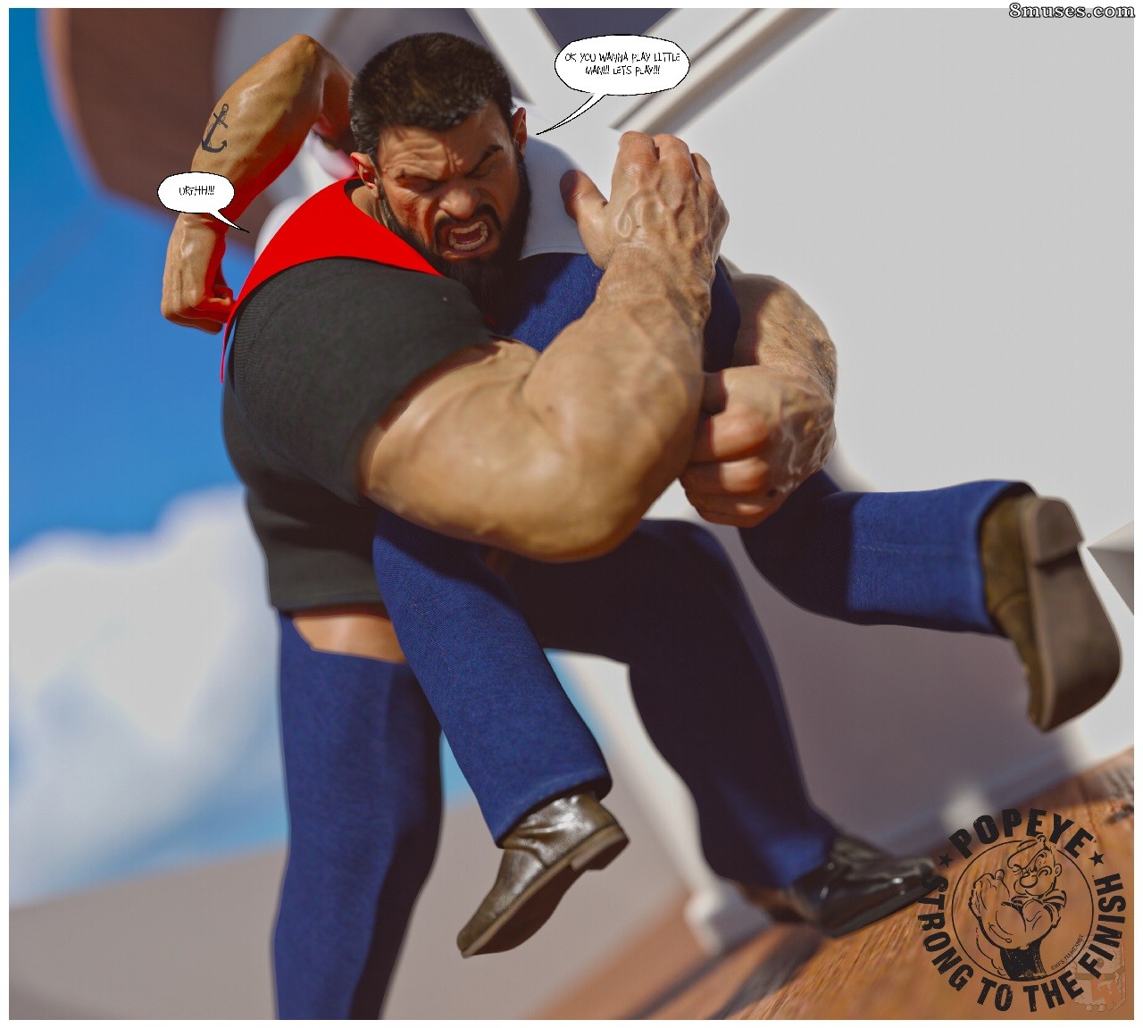 GASHOUSESUSHI ART - Strong to the Finish - Page 8