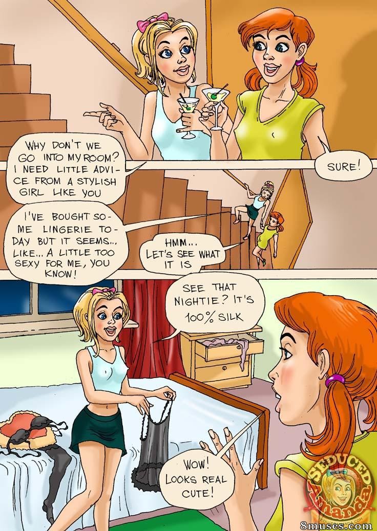 Seduced Amanda Comics - Helping my Brother Out - Page 5
