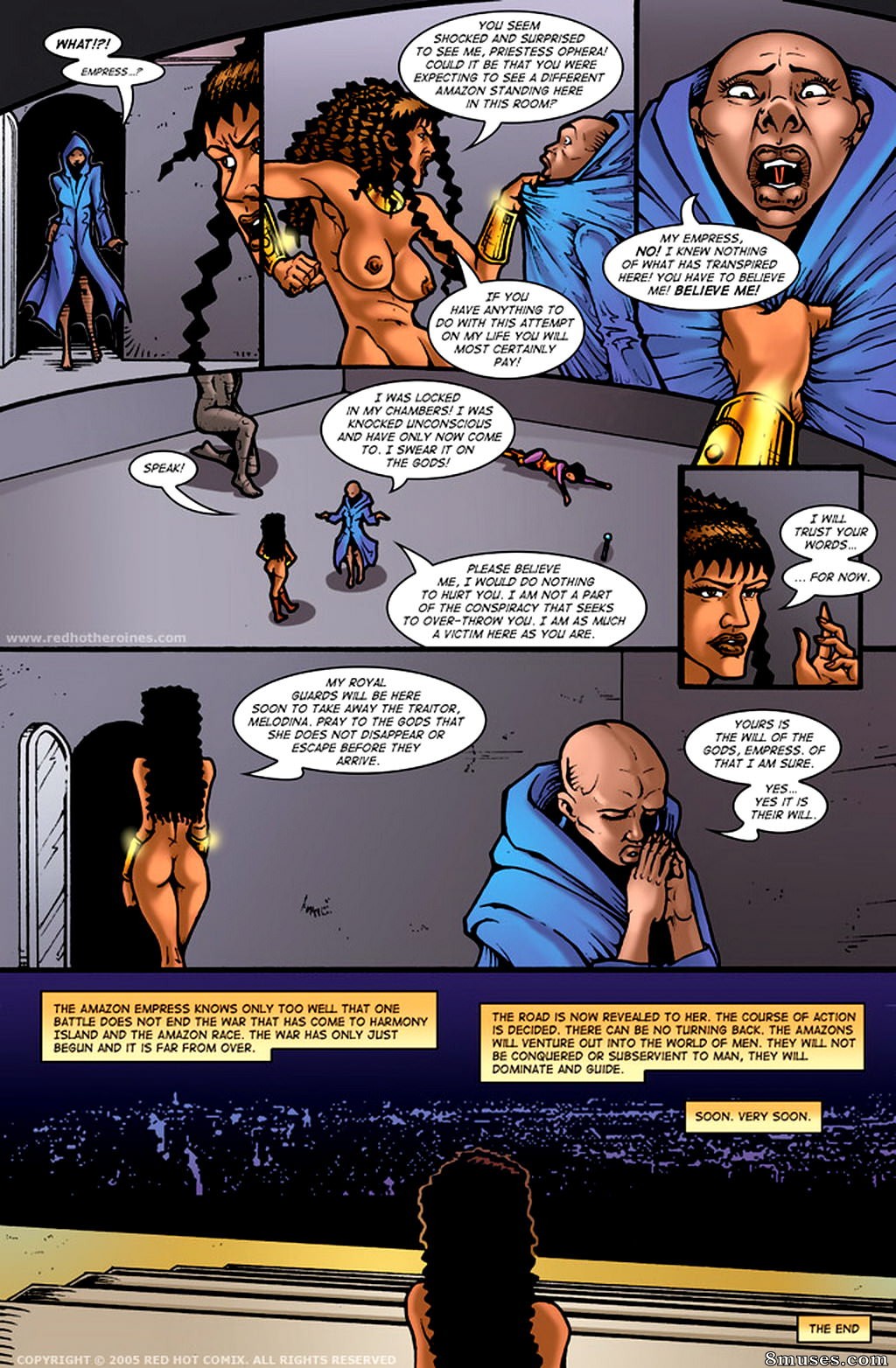 Red Hot Heroines Comics - Emperatriz amazona - Página 50