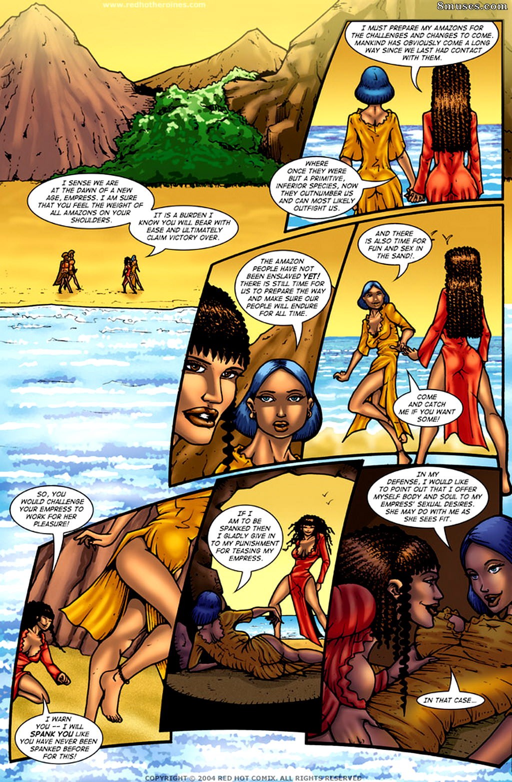 Red Hot Heroines Comics - Emperatriz amazona - Página 29