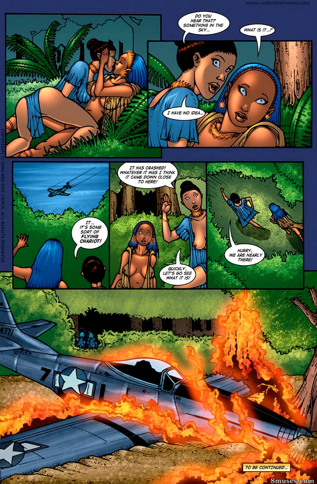 Red Hot Heroines Comics - Amazon Empress - Page 10