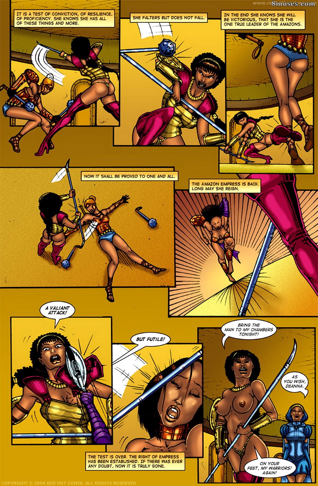 Red Hot Heroines Comics - Emperatriz amazona - Página 22