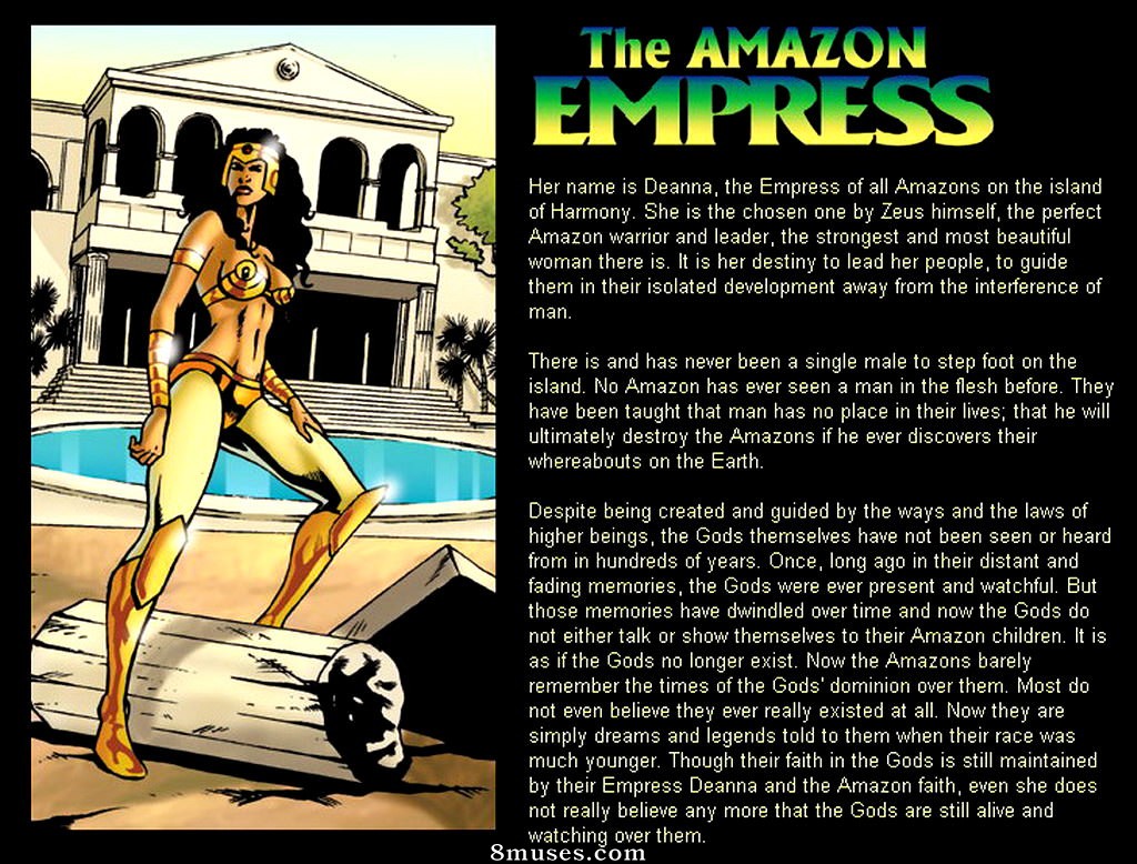 Red Hot Heroines Comics - Emperatriz amazona - Página 2