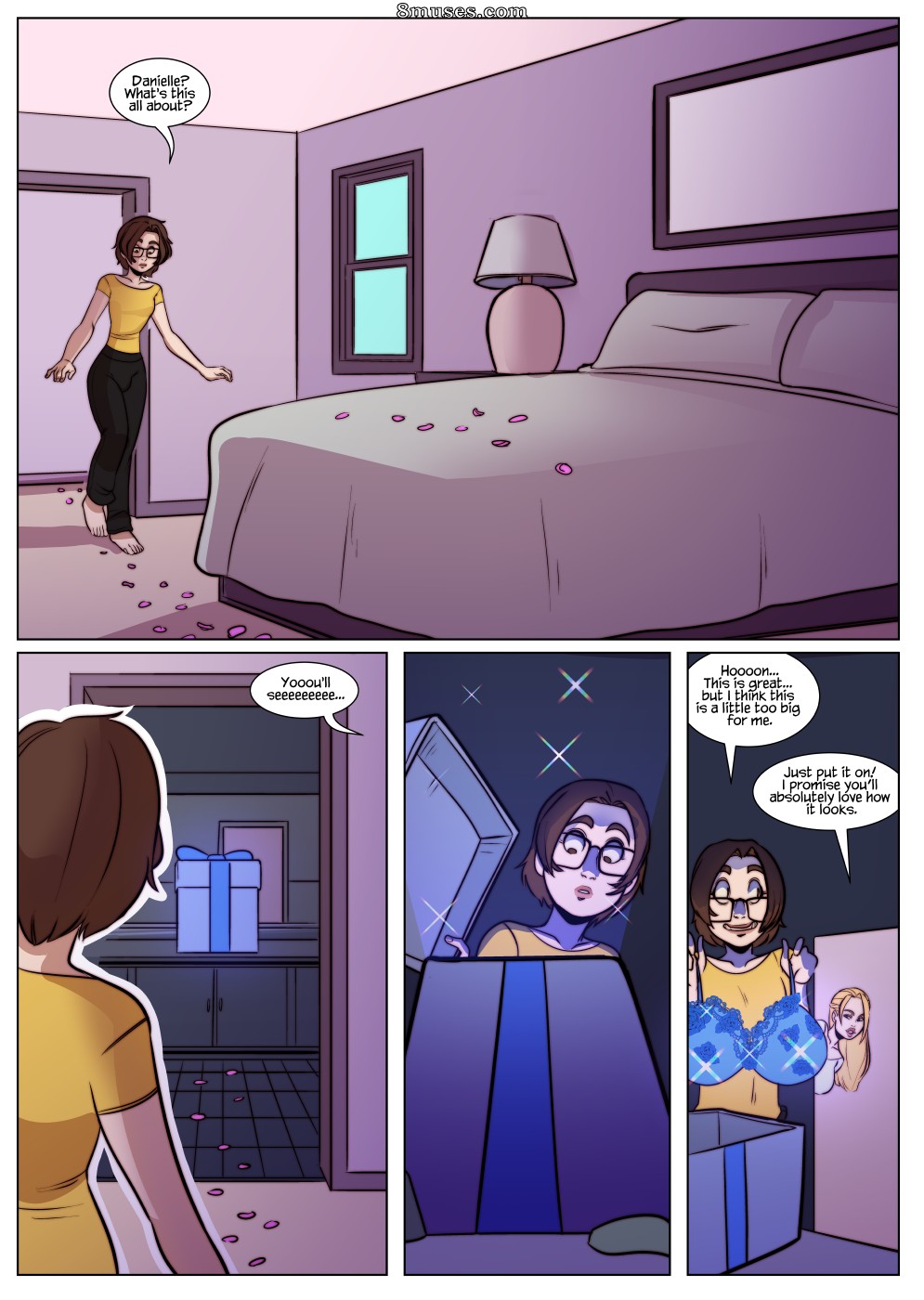 NotZackForWork Comics - El cumpleaños del sostén azul grande de Sophie - Página 2