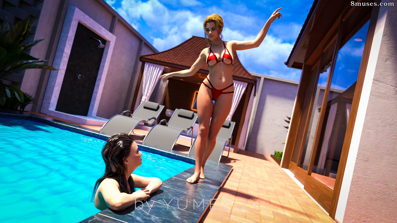 Yume3DX - Pool Side Fun - Page 2