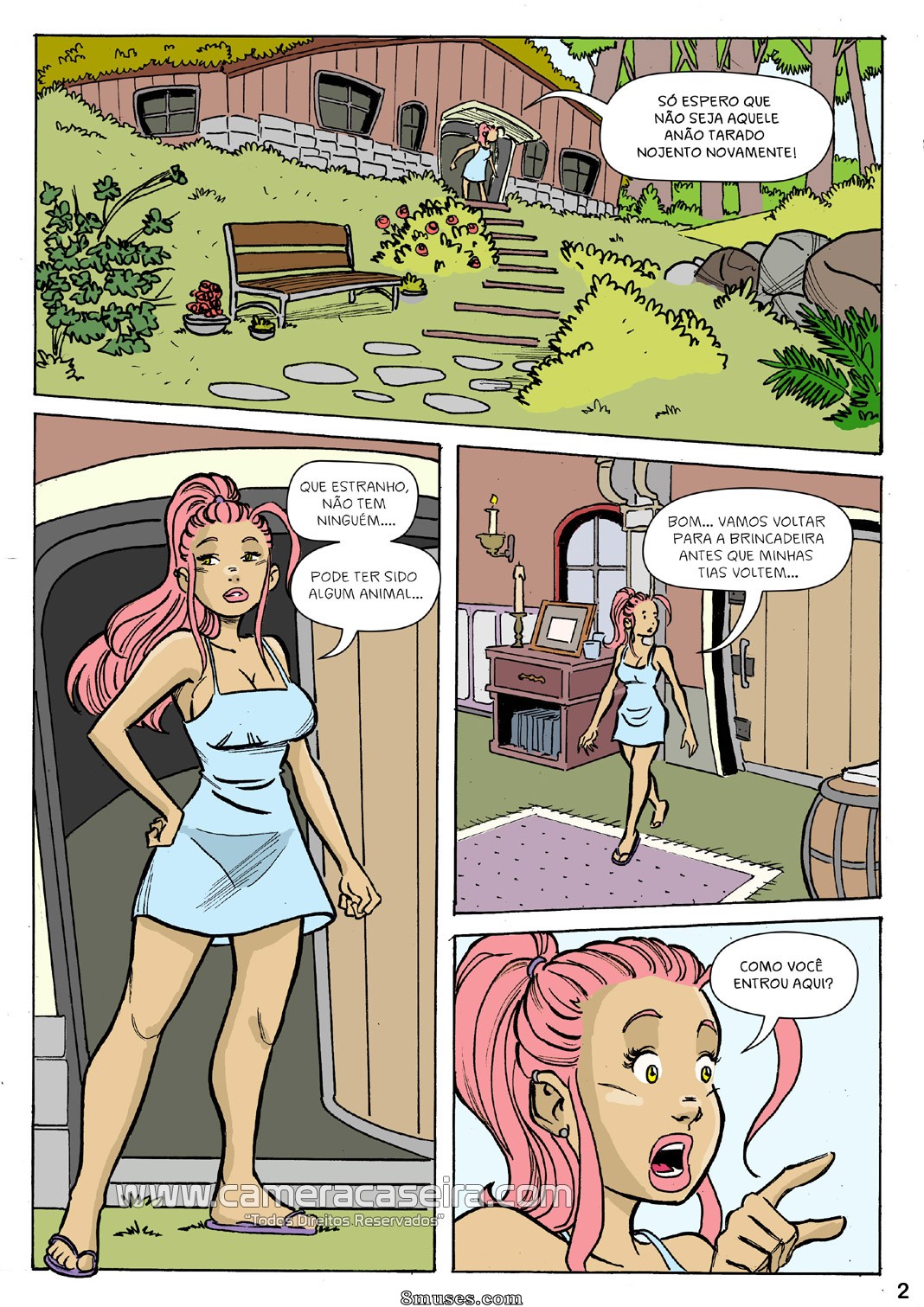 Contos de Foda - 5 Lancelot – O Cavaleiro Tarado - Page 2