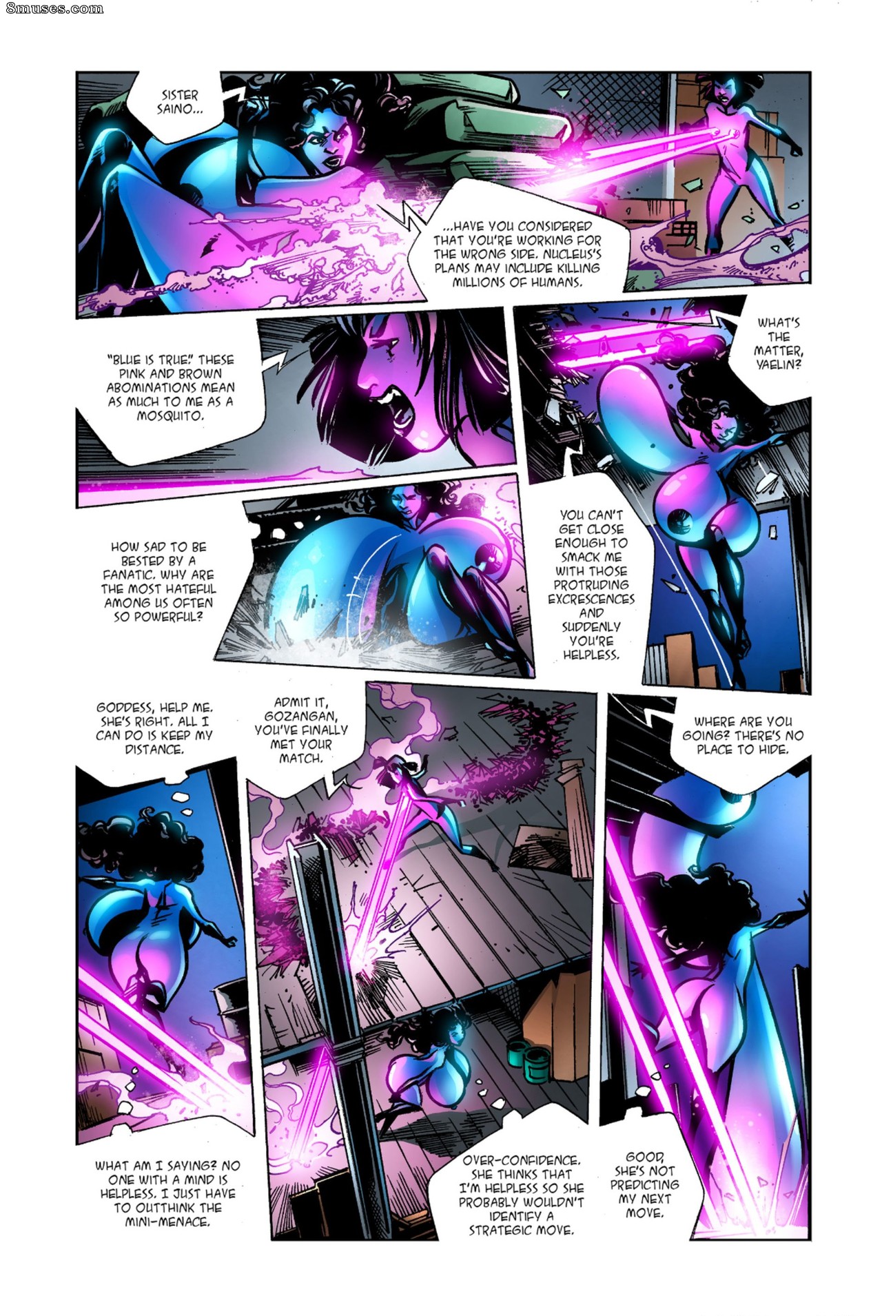 Big Blue - Juggs of Justice - Issue 3 - Page 9