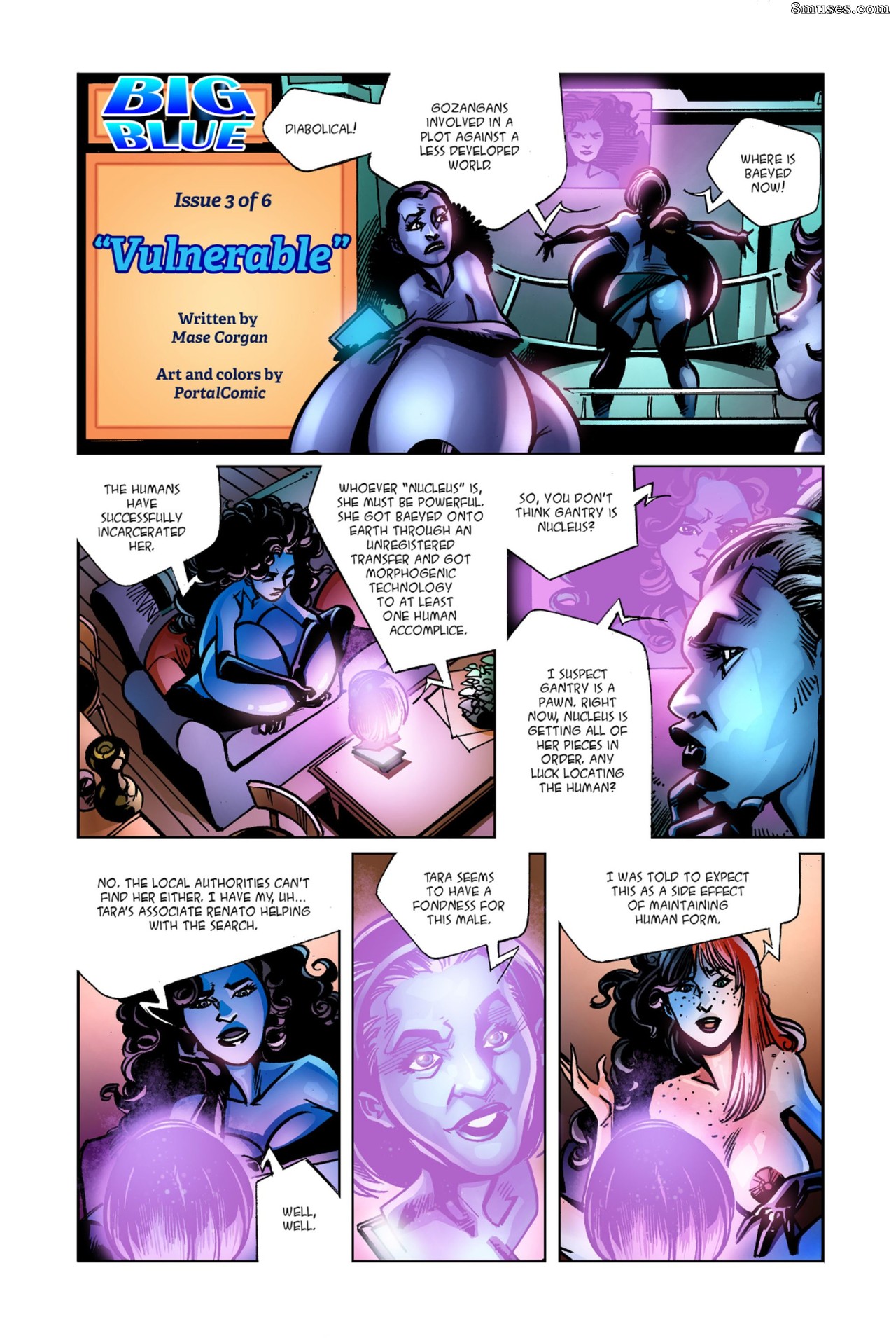 Big Blue - Juggs of Justice - Issue 3 - Page 3