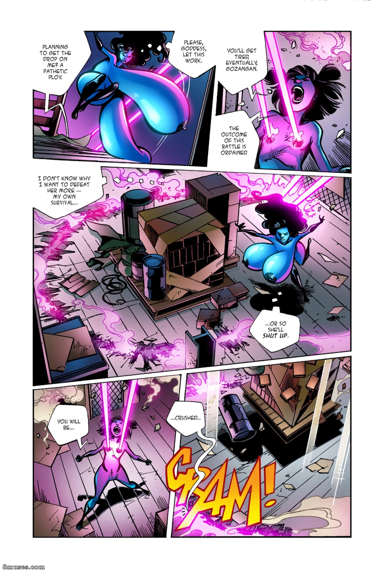 Big Blue - Juggs of Justice - Issue 3 - Page 10