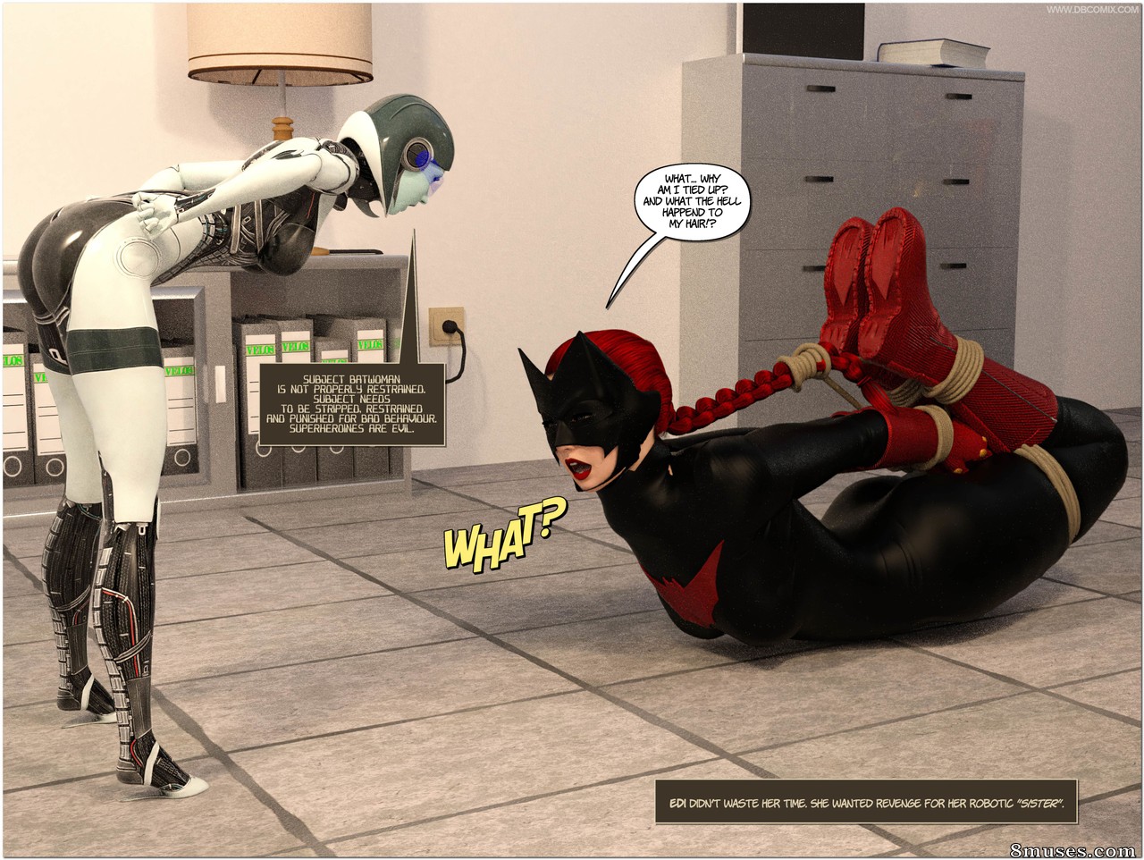 New Arkham For Superheroines - Issue 12 - Harley Quinn Overworked - Page 93