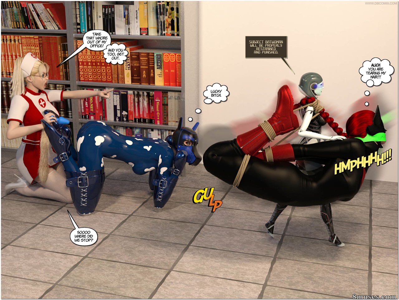 New Arkham For Superheroines - Issue 12 - Harley Quinn Overworked - Page 95