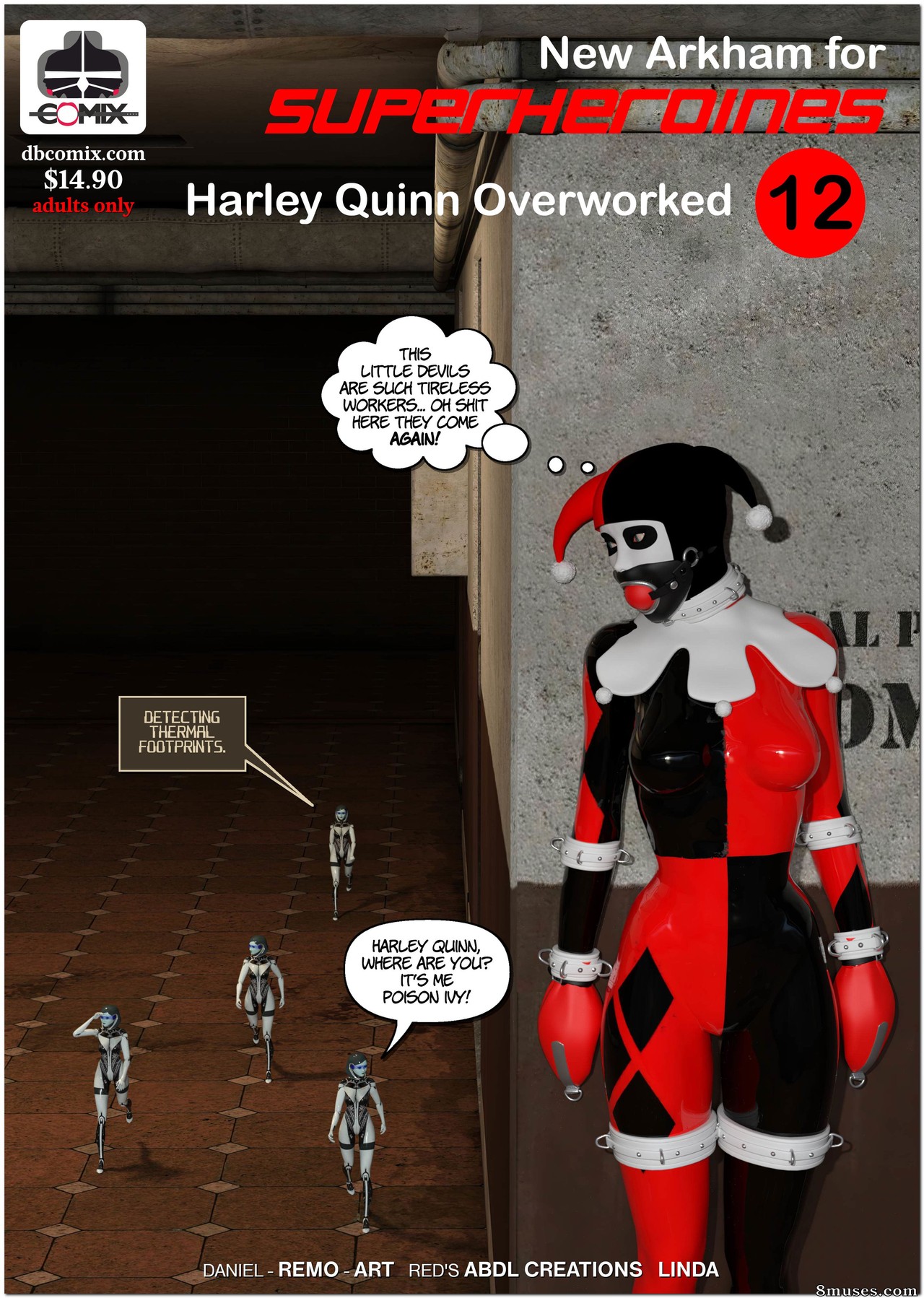 Nouvel Arkham pour super-héroïnes - Numéro 12 - Harley Quinn surmenée - Page 116