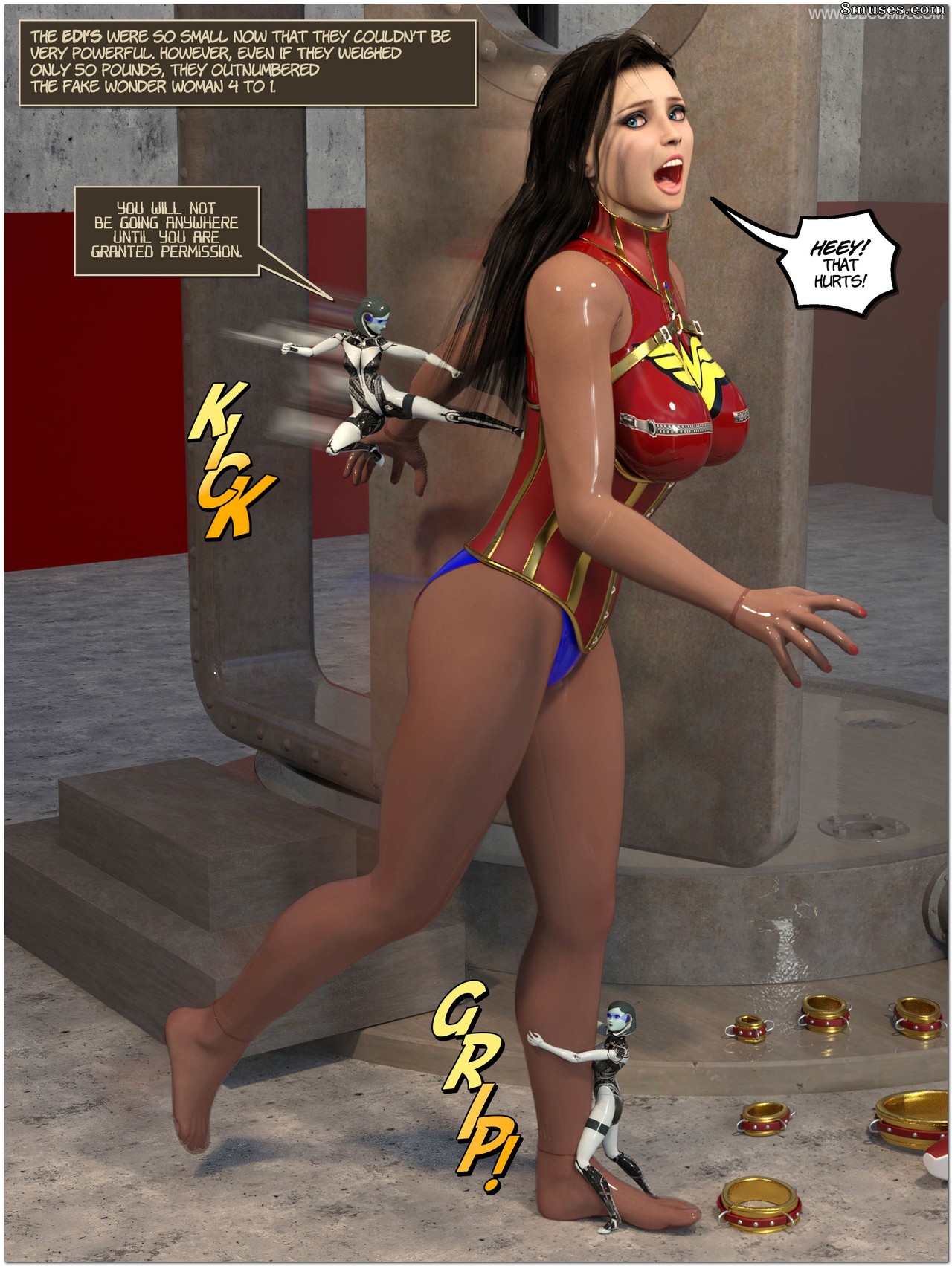 New Arkham For Superheroines - Issue 12 - Harley Quinn Overworked - Page 47