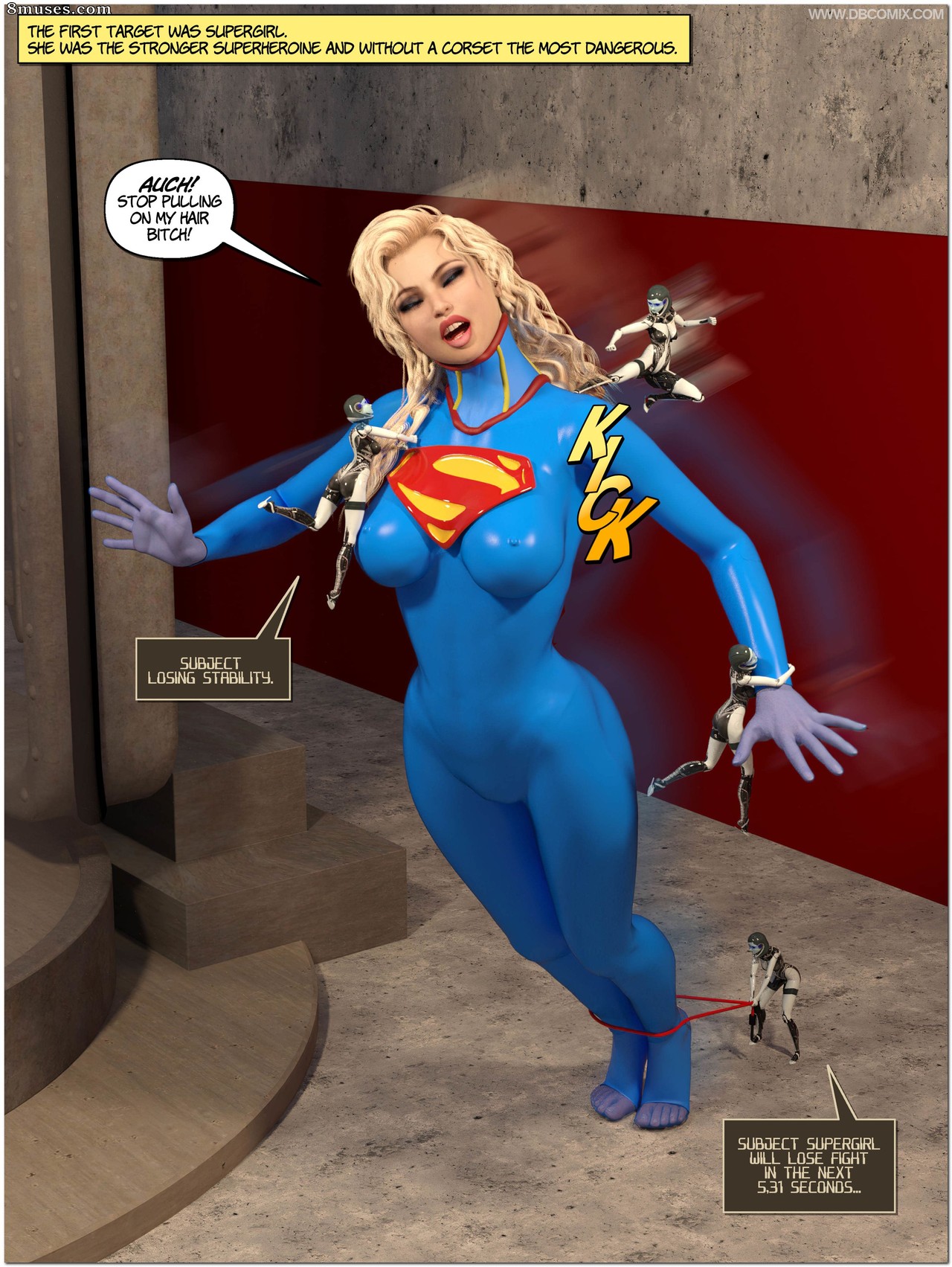 New Arkham For Superheroines - Issue 12 - Harley Quinn Overworked - Page 82
