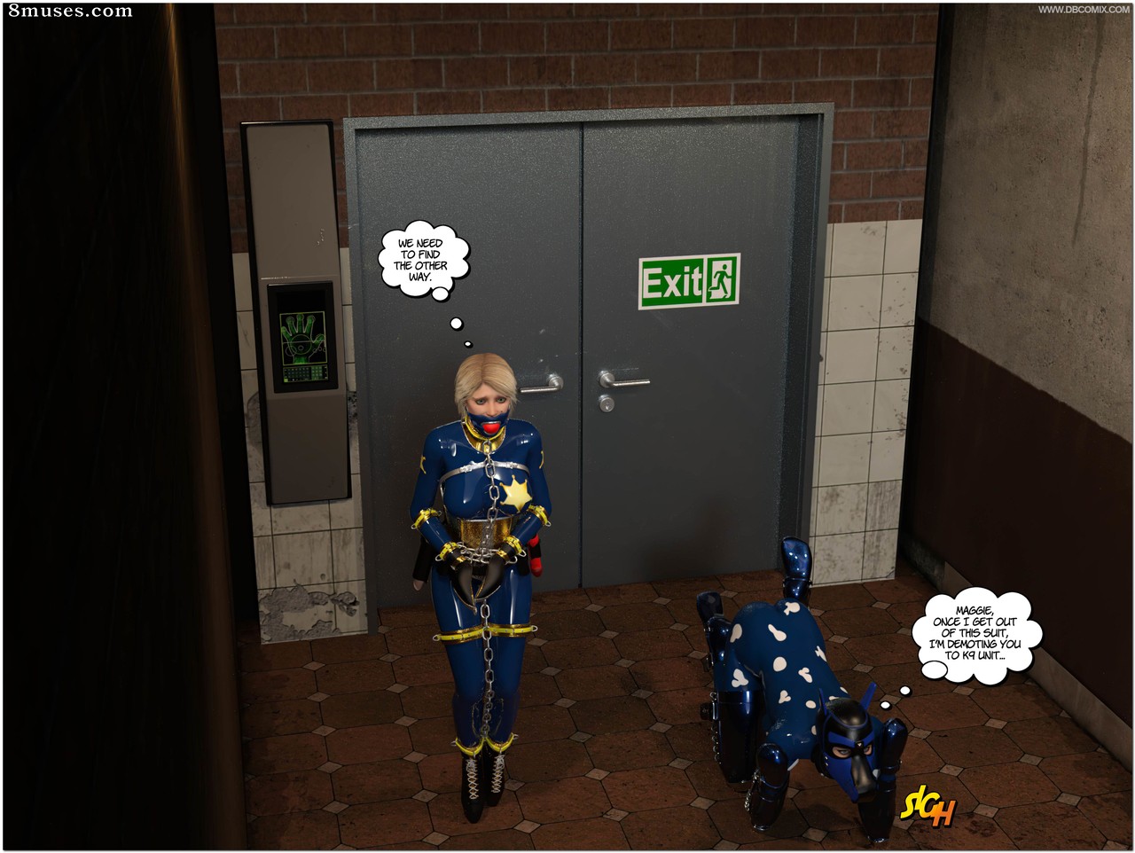 New Arkham For Superheroines - Issue 12 - Harley Quinn Overworked - Page 104