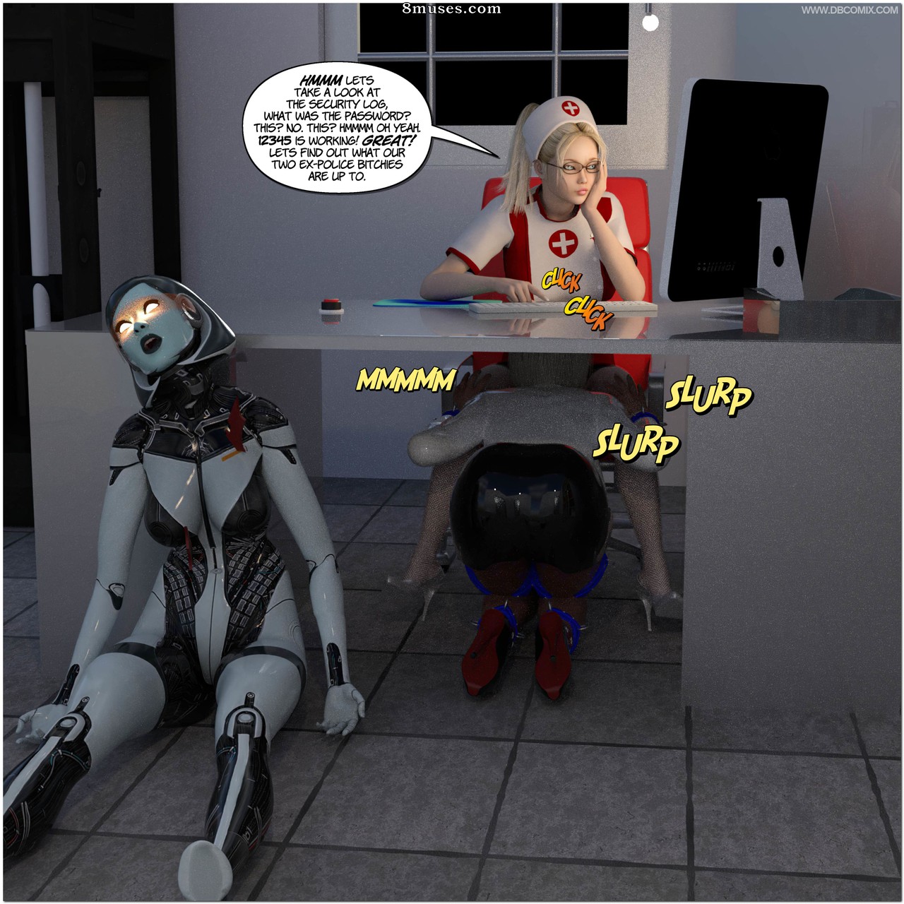 New Arkham For Superheroines - Issue 12 - Harley Quinn Overworked - Page 102