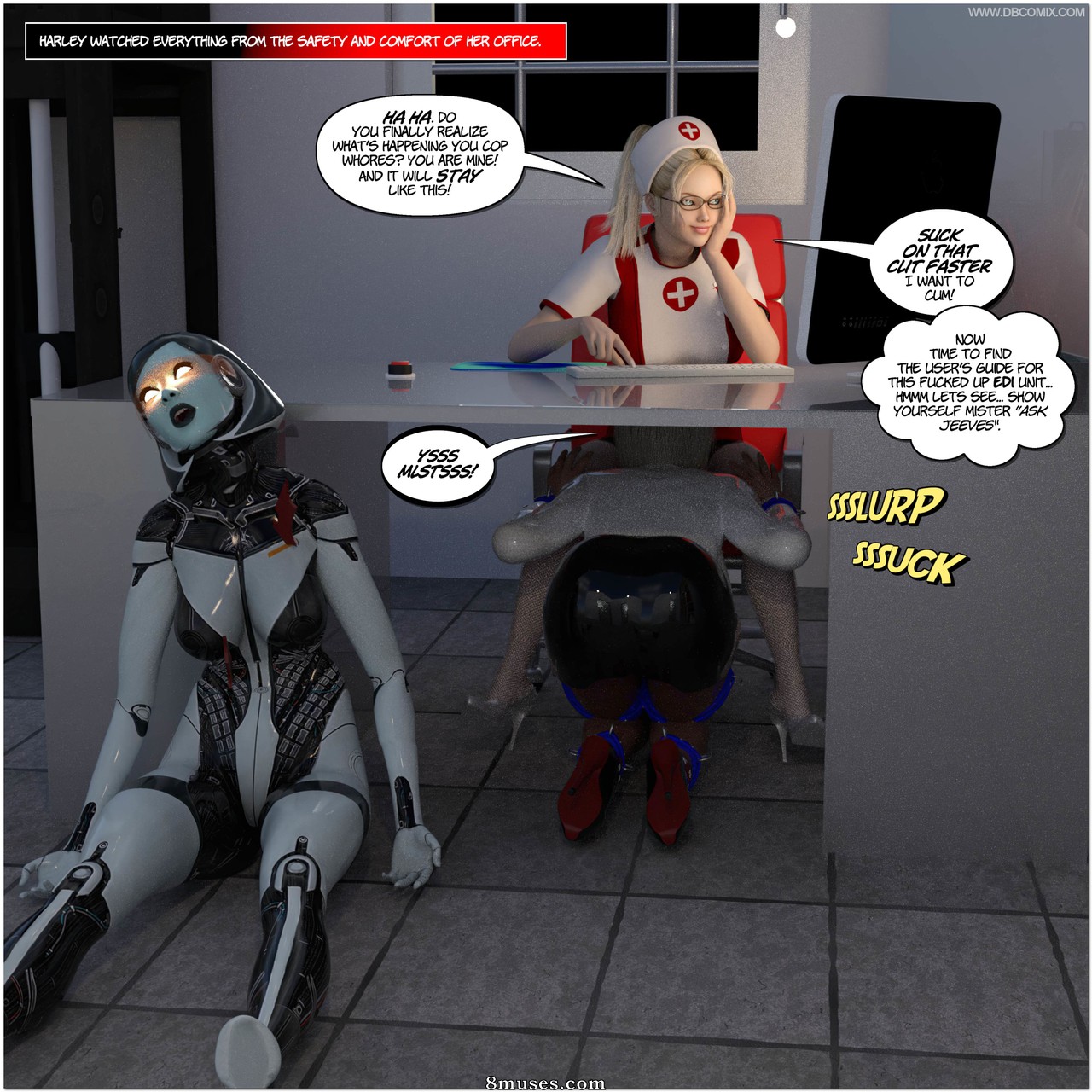New Arkham For Superheroines - Issue 12 - Harley Quinn Overworked - Page 105