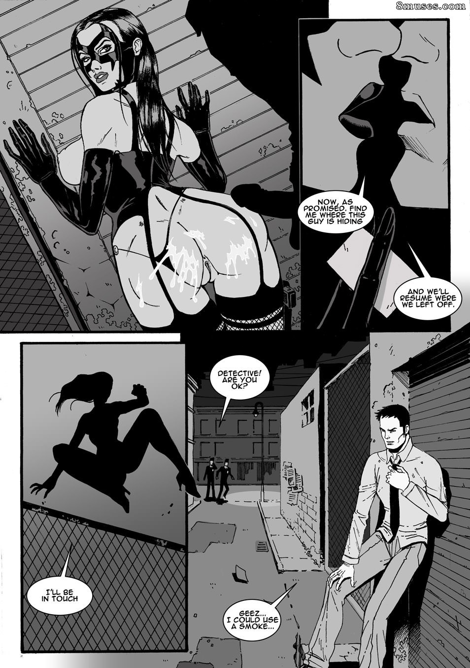Slipshine Comics - Leandros Theater of Sexy - Page 10
