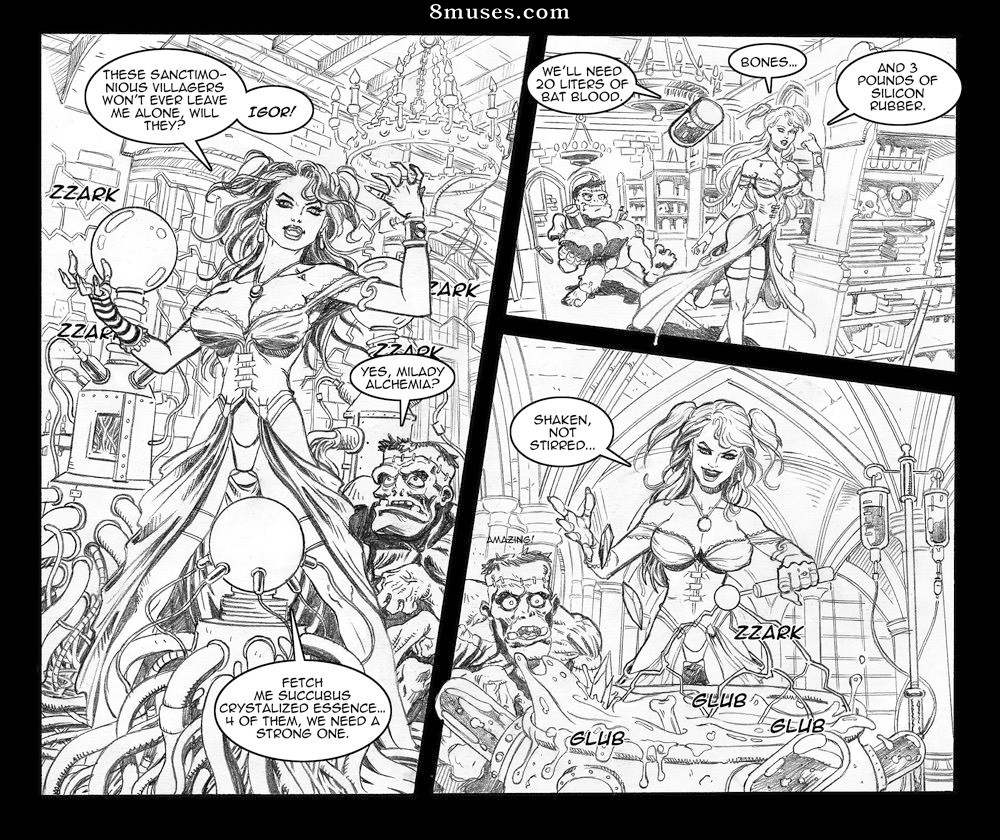 Slipshine Comics - Leandros Theater of Sexy - Page 43