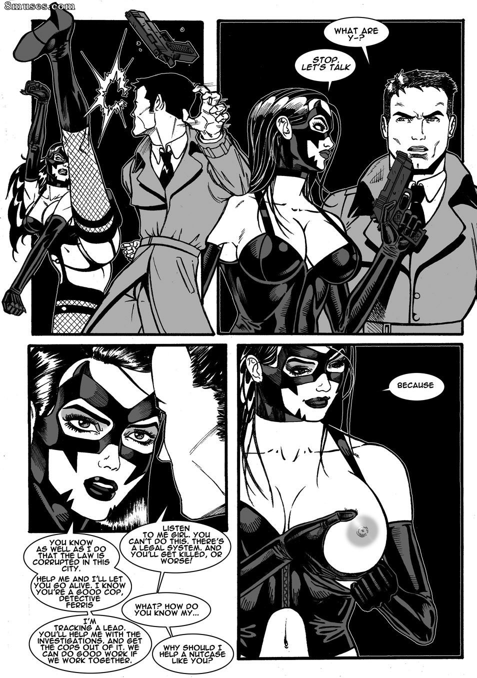 Slipshine Comics - Leandros Theater of Sexy - Page 8