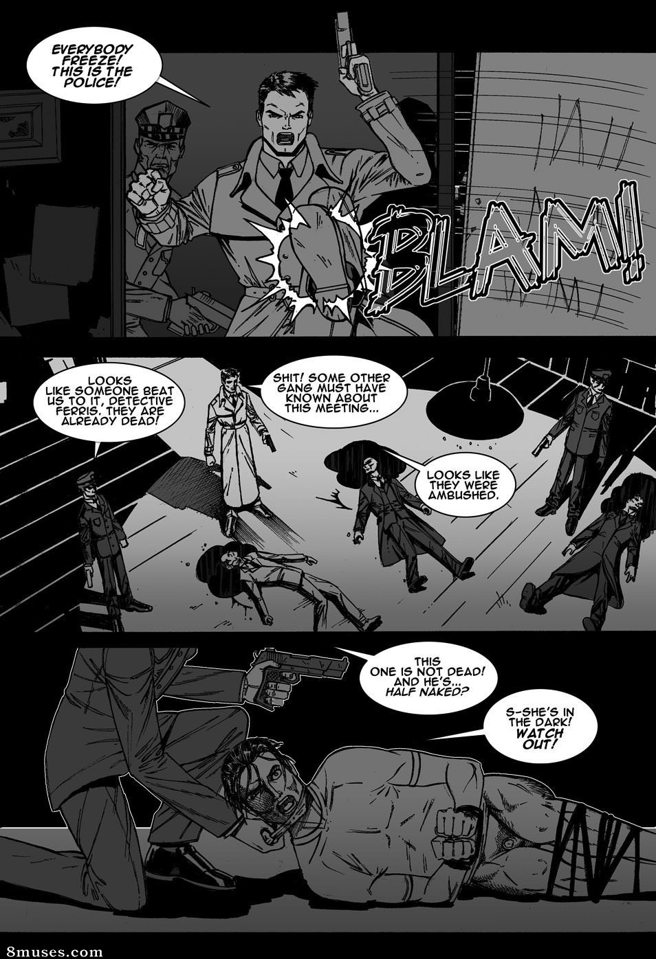 Slipshine Comics - Leandros Theater of Sexy - Page 6