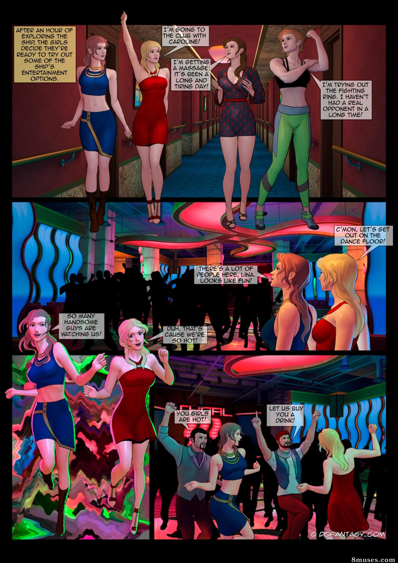 Fansadox Comics - Fansadox 486 - The Paradise Cruise Adventure - Feather - Page 7
