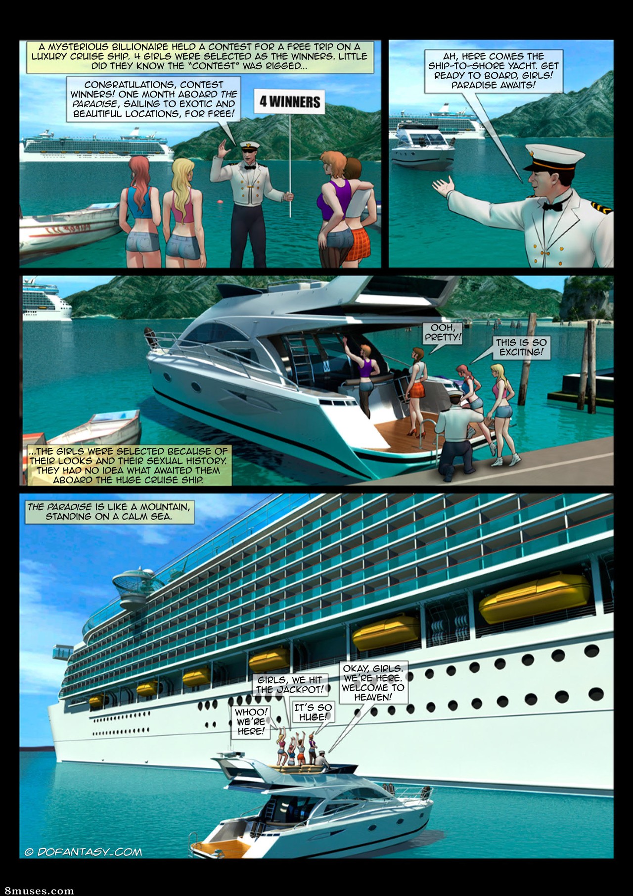 Page 5 |  Fansadox-Comics/401-500/Fansadox-486-The-Paradise-Cruise-Adventure-Feather  | 8muses - Sex Comics