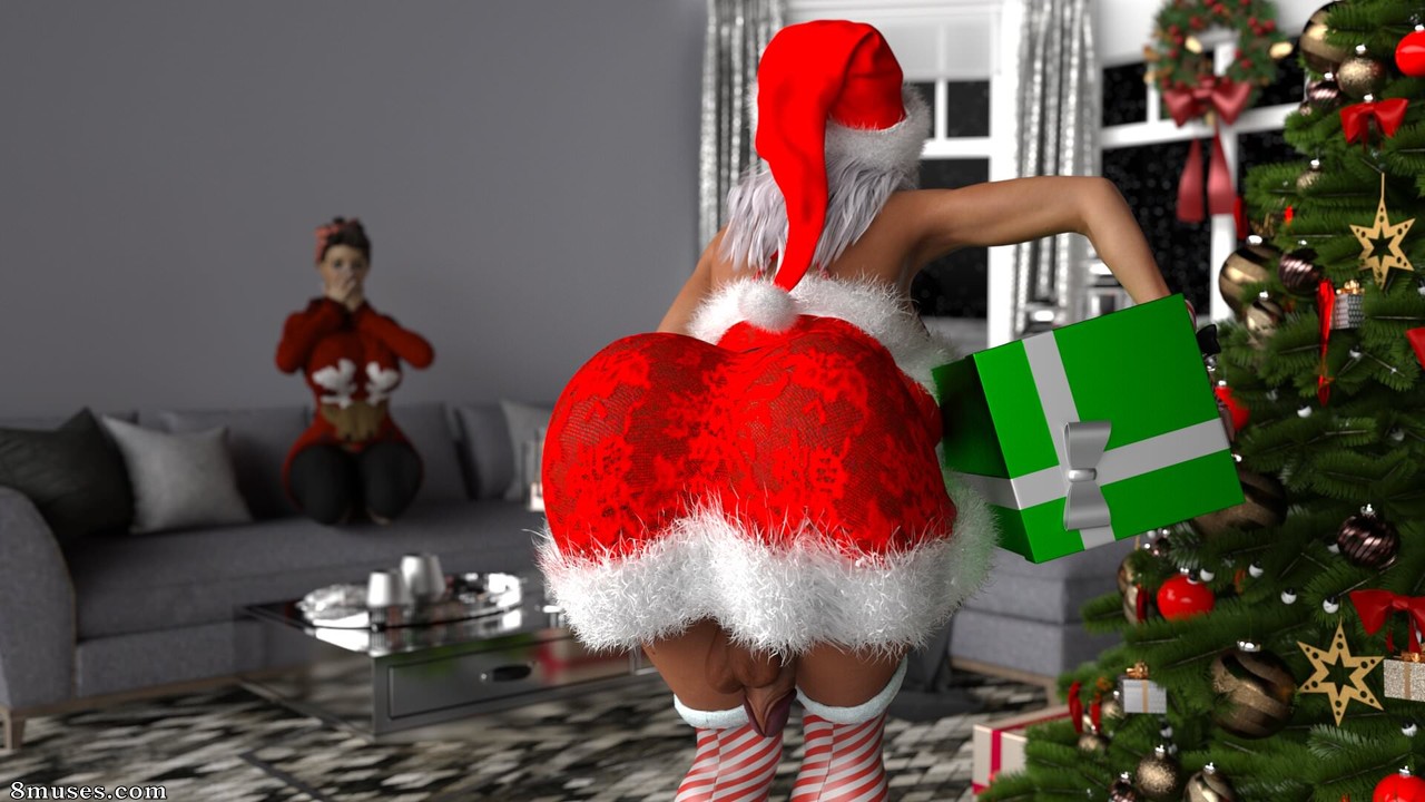 Here Comes Futa Claus - Textless Version - Page 7