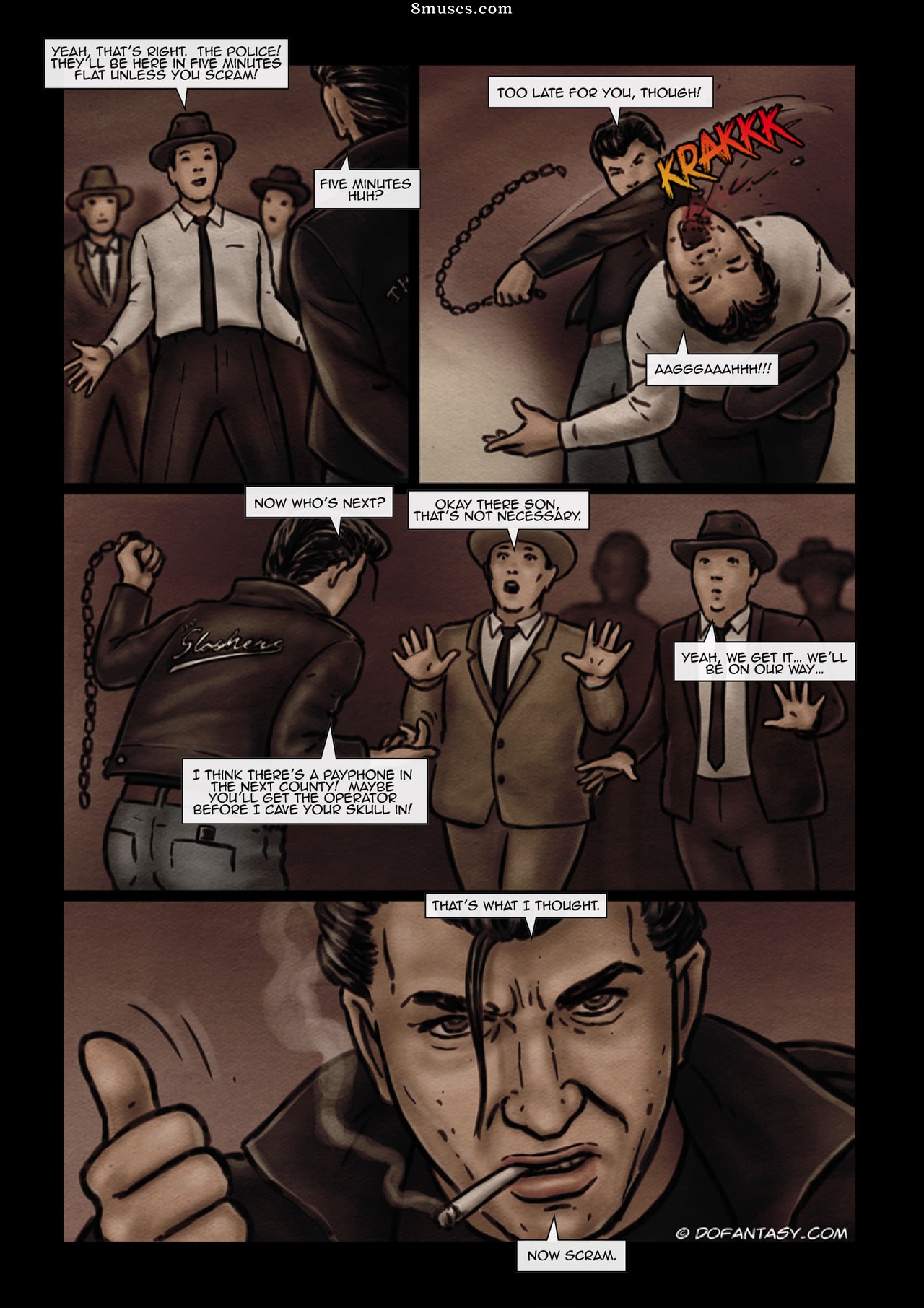 Fansadox Comics - Fansadox 517 - Escravizado sem motivo 4 - Slasher - Página 38